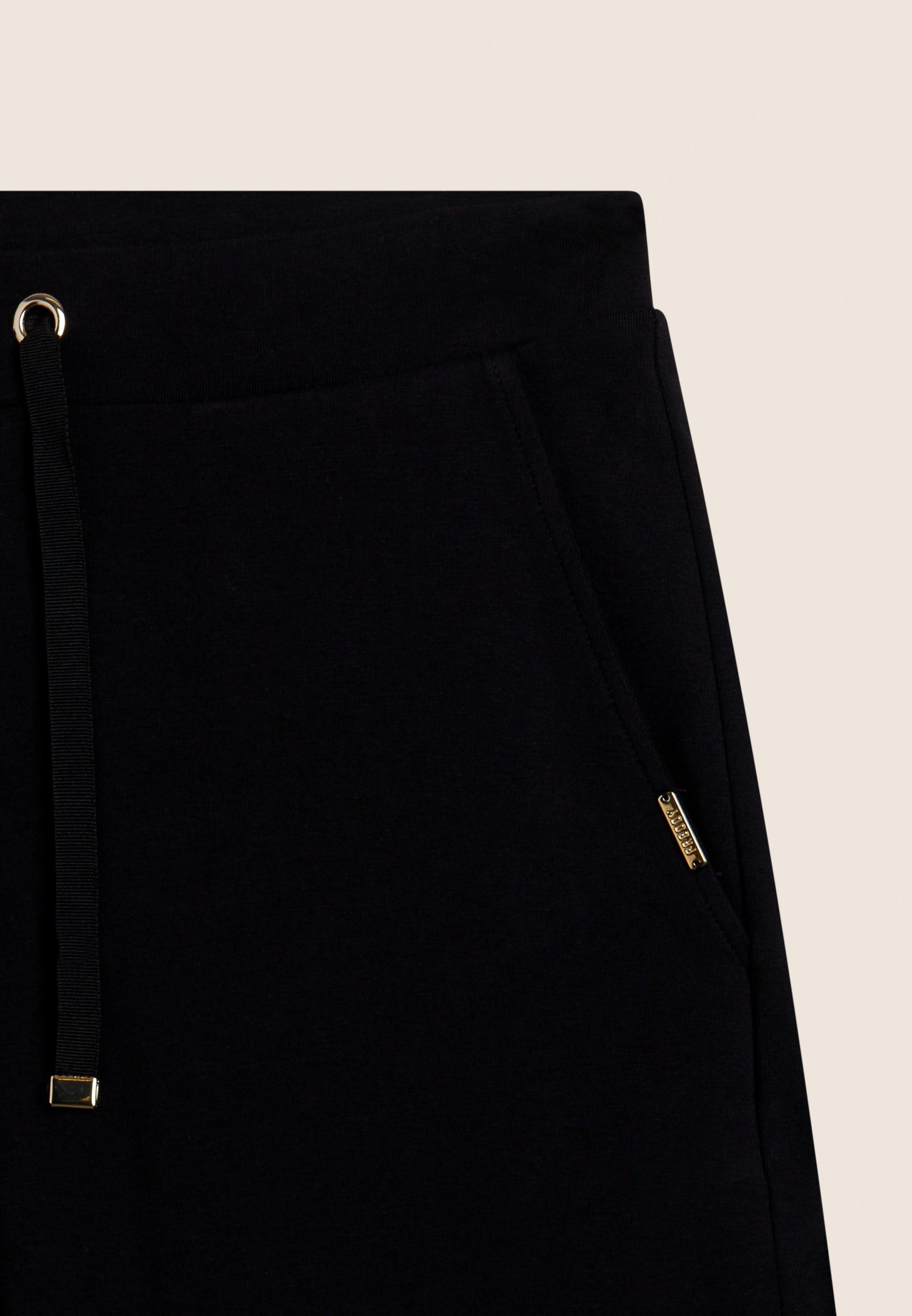Freddy Culotte Jersey 7/8 tel Culotte mit elastischem Bund und Tunnelzug, bequem, weites Bein