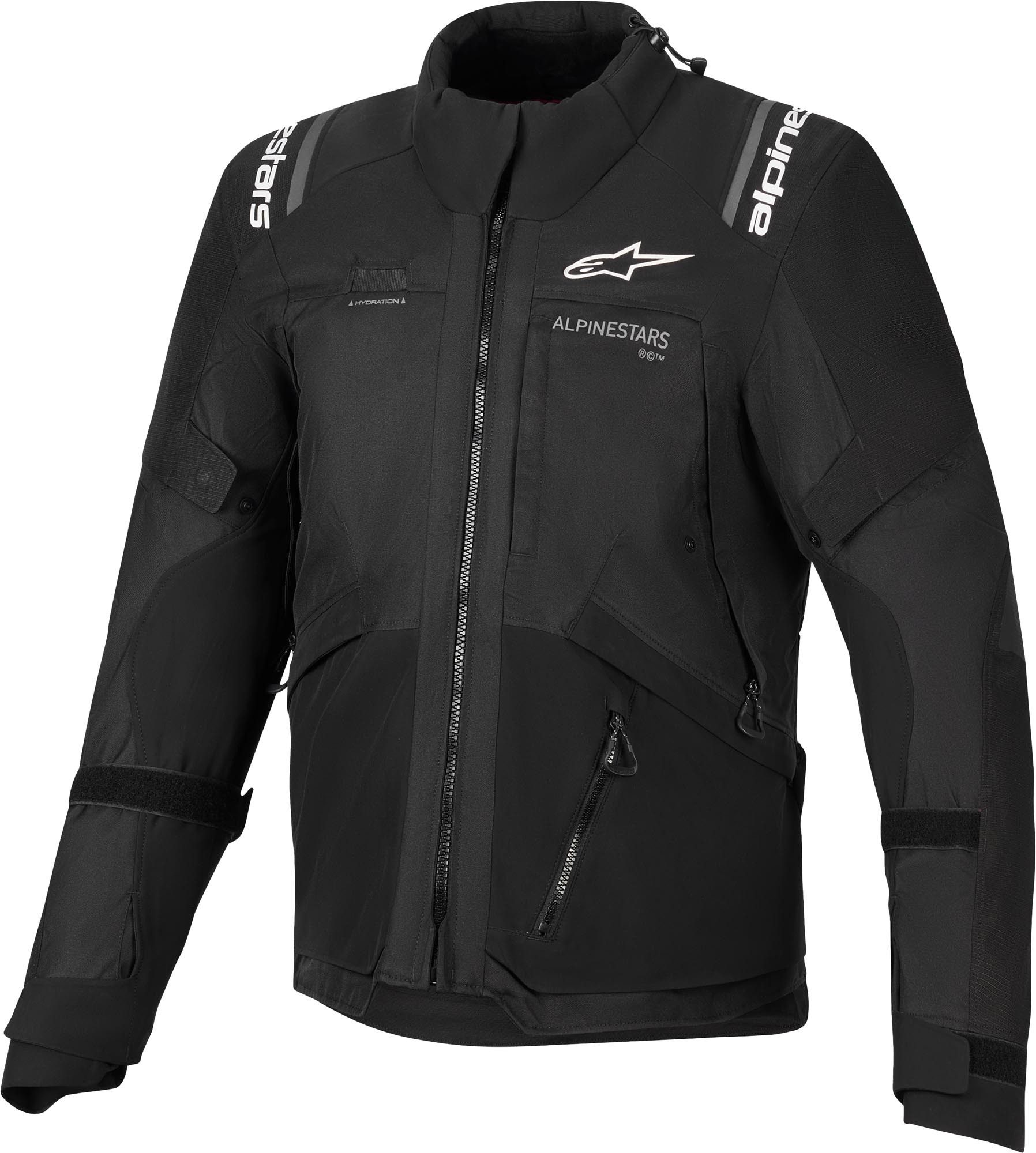Alpinestars Motorradjacke Andes V4 Drystar wasserdichte Motorrad Textiljacke Airbag vorbereitet,Ellenbogenprotektoren enthalten,Schulterprotek