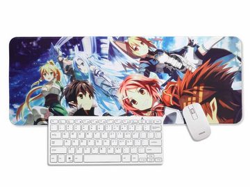 GalaxyCat Mauspad Großes Sword Art Online Gaming Mauspad, XXL Manga Tischauflage, XXL Gaming Mauspad mit Alfheim Online Motiv