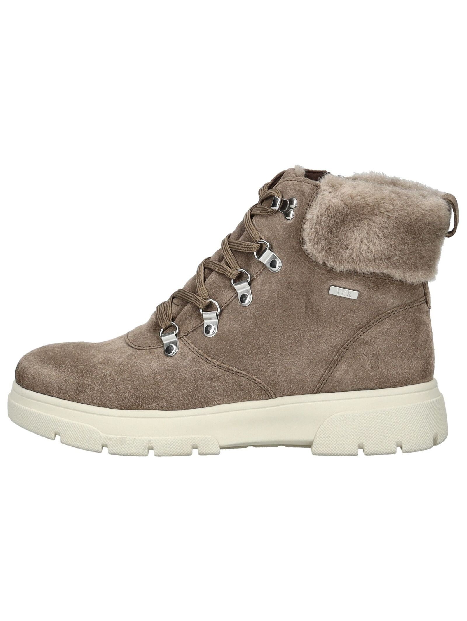 Caprice Stiefelette Leder/Textil . Schnürstiefelette