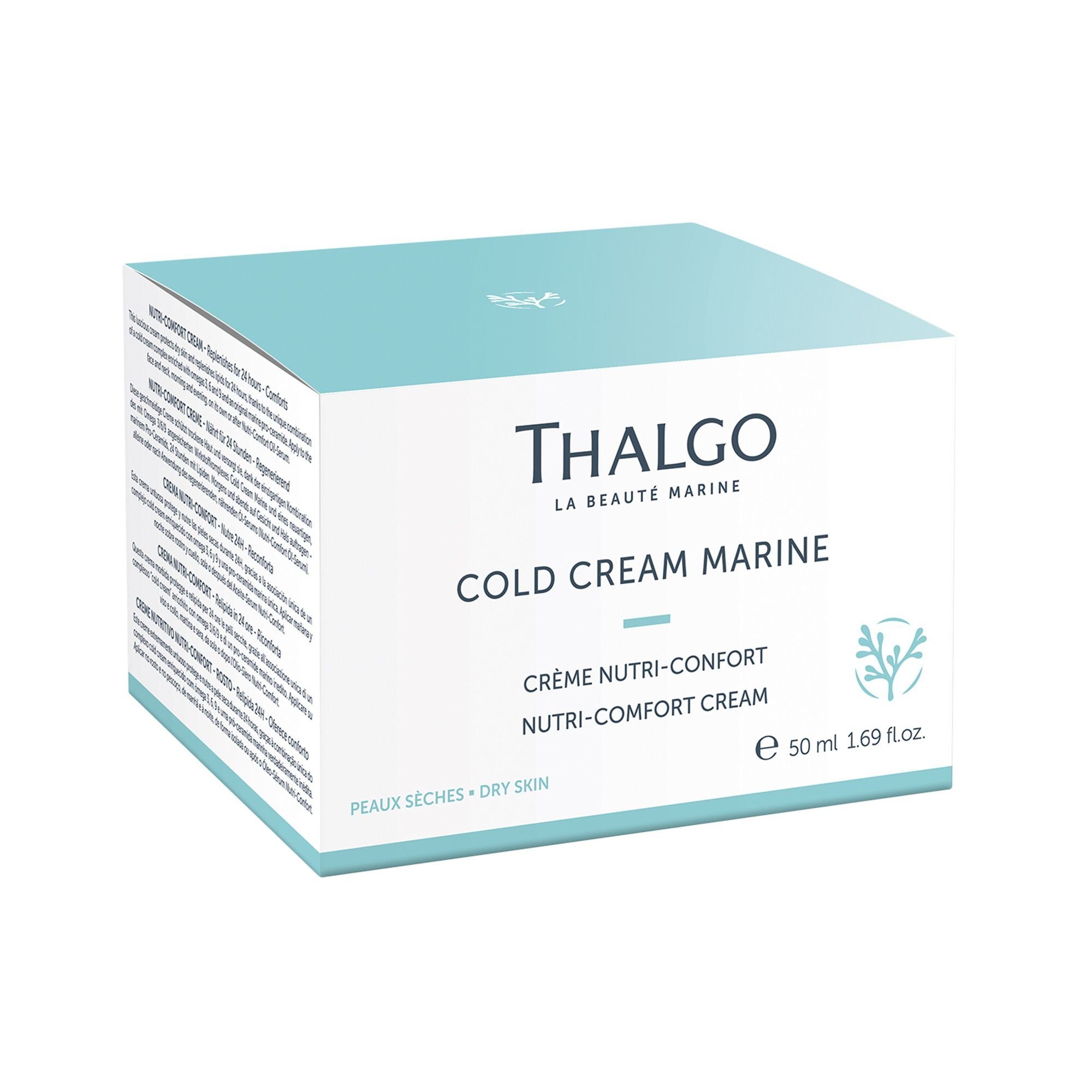 Haut, für Schutz trockene THALGO Anti-Aging-Creme Nutri-Comfort-Creme, Sanfte 50ml