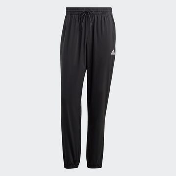 adidas Sportswear Sporthose AEROREADY ESSENTIALS STANFORD ELASTIC CUFF SMALL LOGO HOSE (1-tlg)