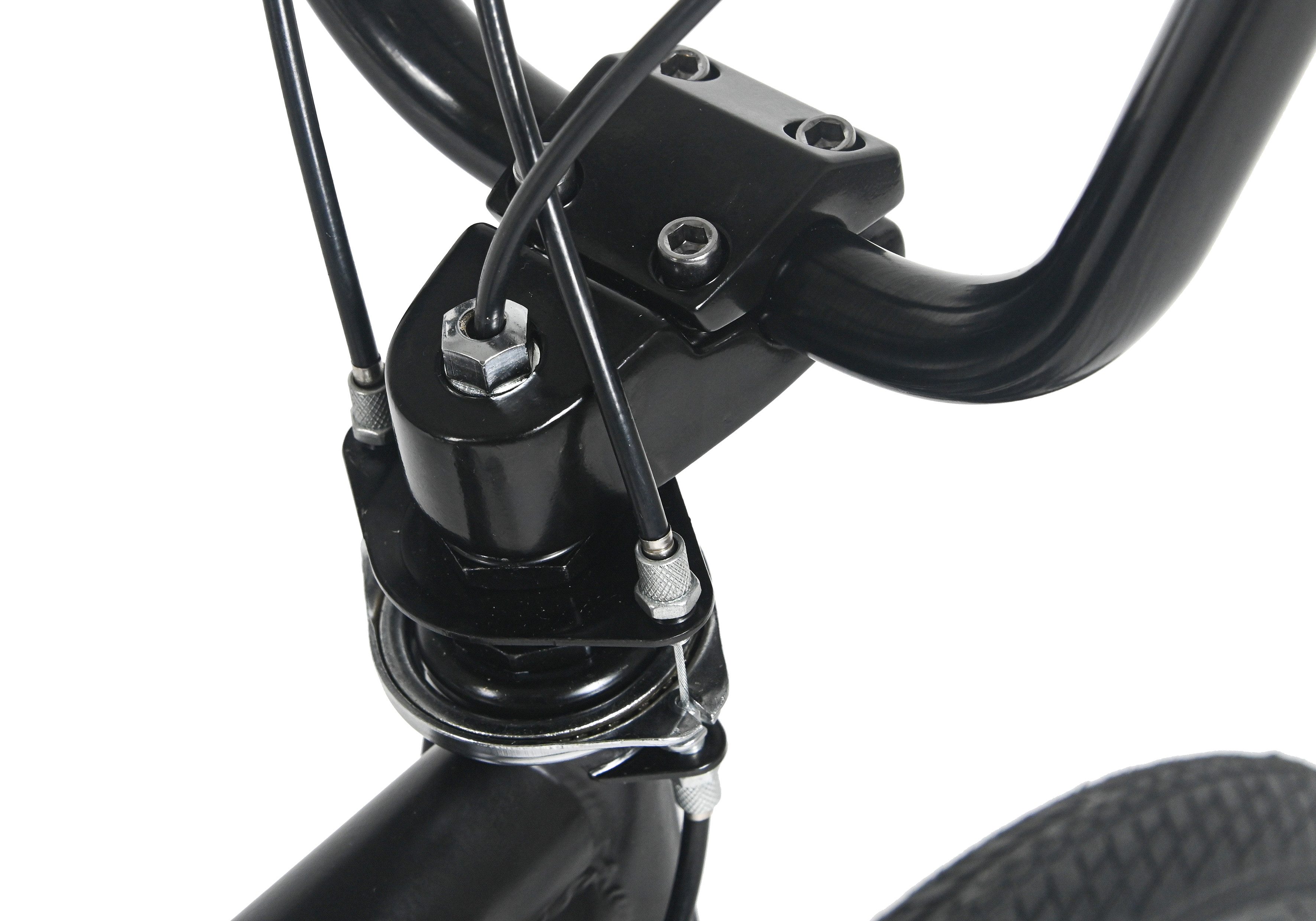 WYLD BMX Bike Hedonic Black 360 Rotor Kids BMX from 7 years, 1 speed, without gears