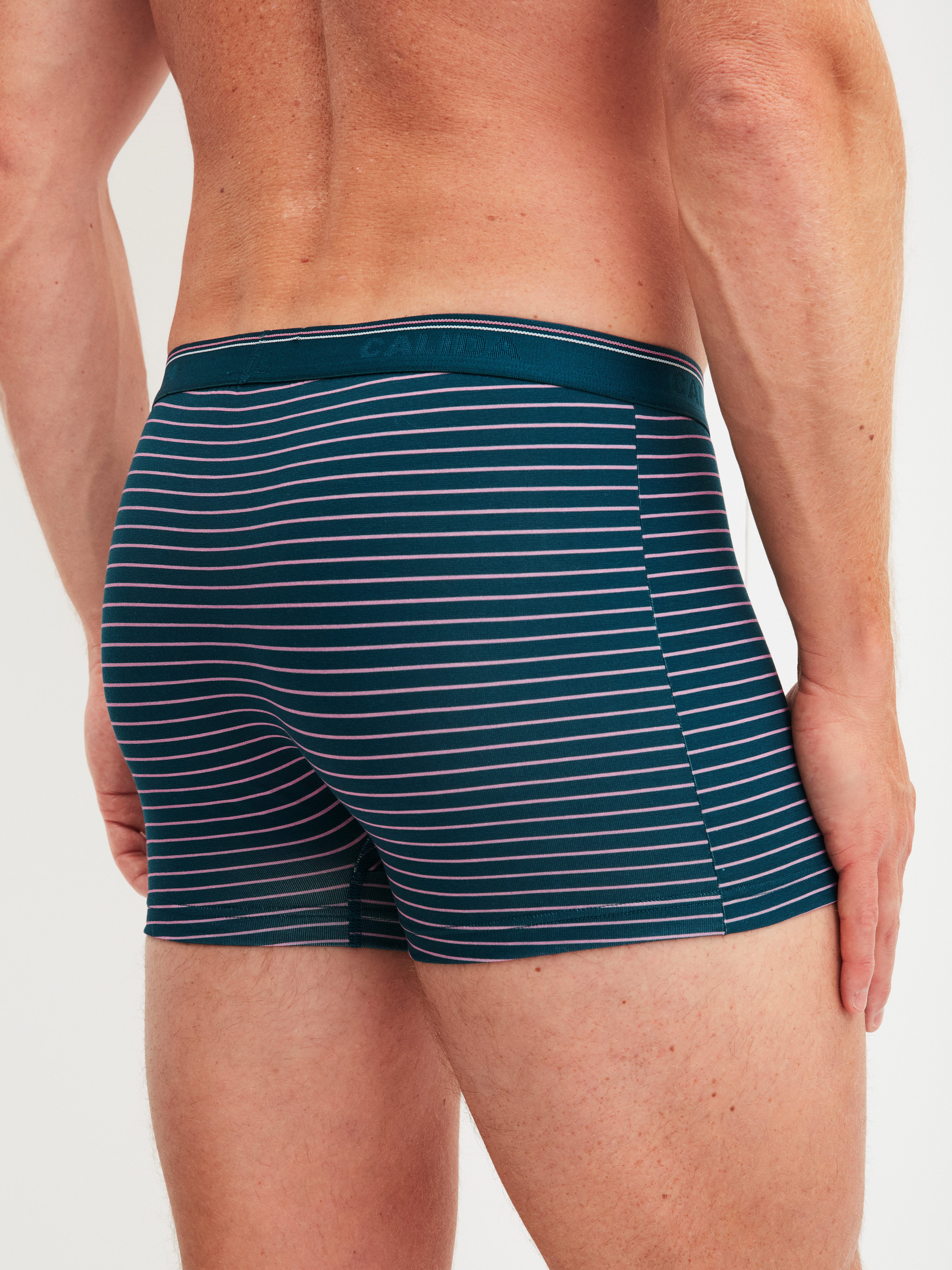 CALIDA Boxershorts Natural Benefit (3er Pack) Single Jersey-Qualität, elastisch