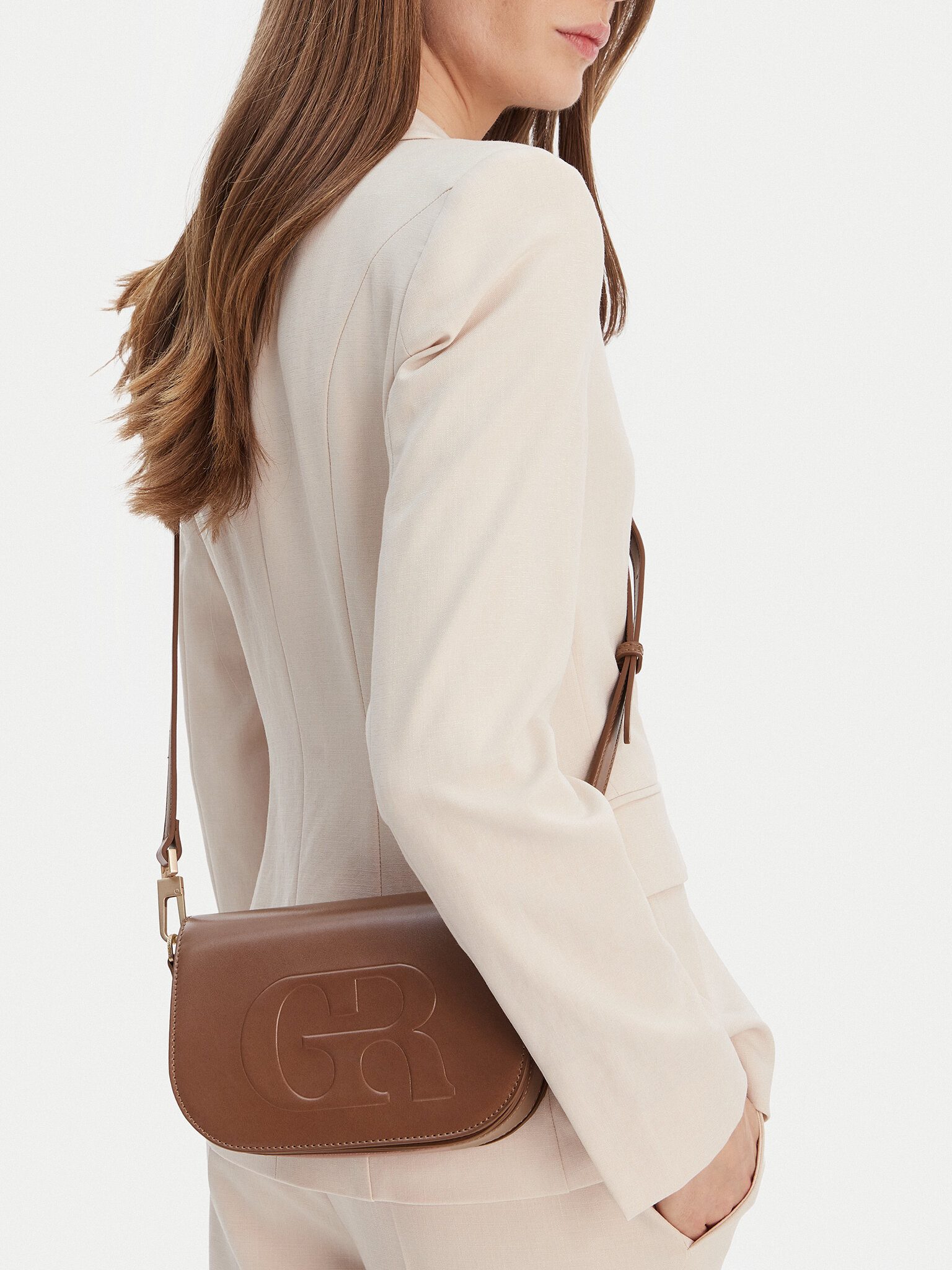 Handtasche Gino Rossi Damenhandtasche Braun Gino Rossi-C-KY191 Braun