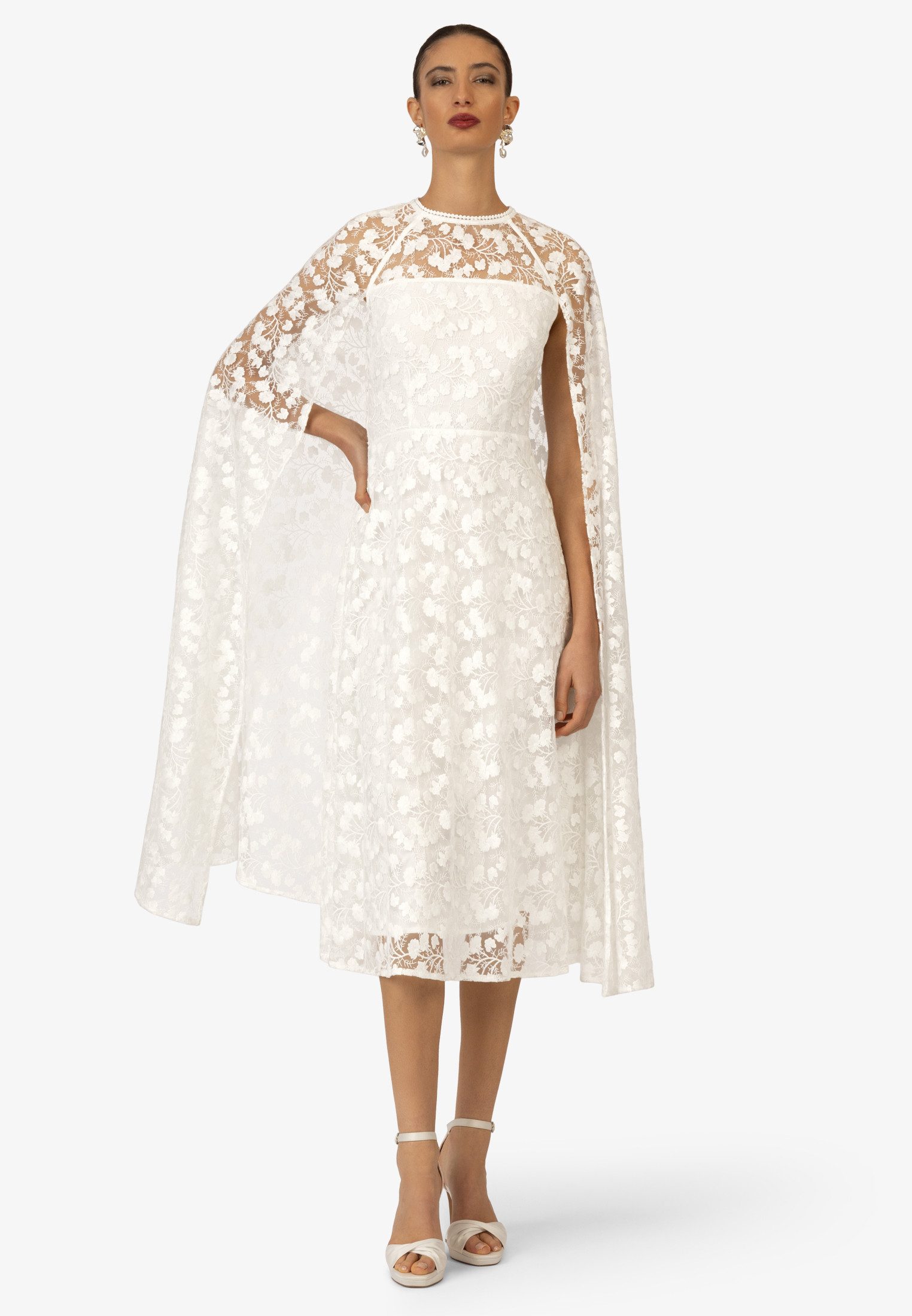 Kraimod Abendkleid aus transparenter Florenspitze günstig online kaufen