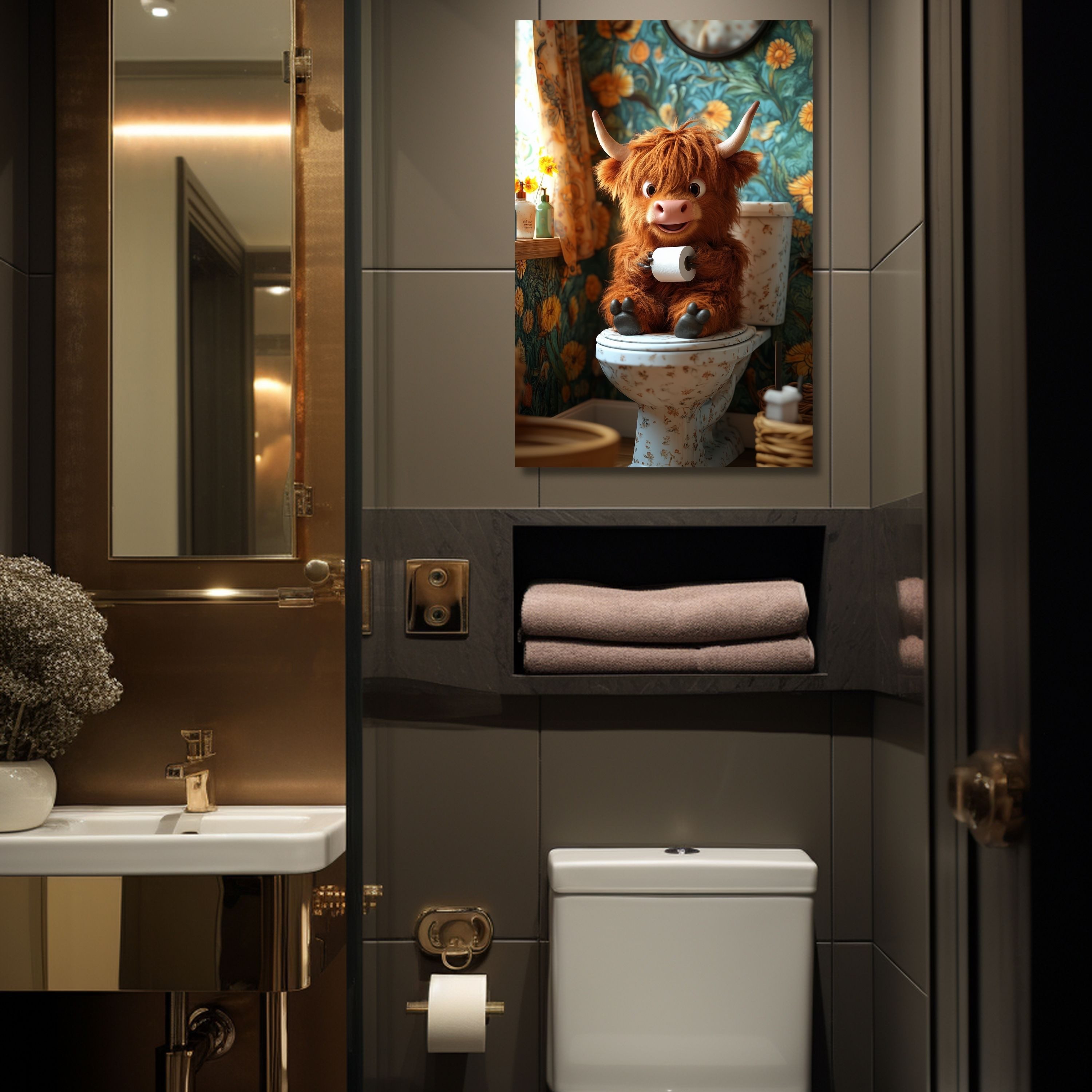 DARO Design Leinwandbild Modern Abstrakt Wandbilder XXL Wandbild Wand Deko günstig online kaufen