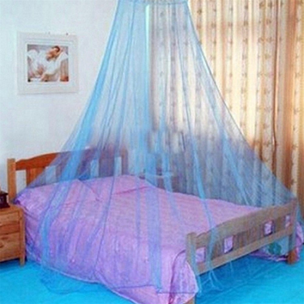 Rutaqian Moskitonetz Deckenmontage Moskitonetz für Betthimmel Schlafzimmer Heim Dome Bett Lila