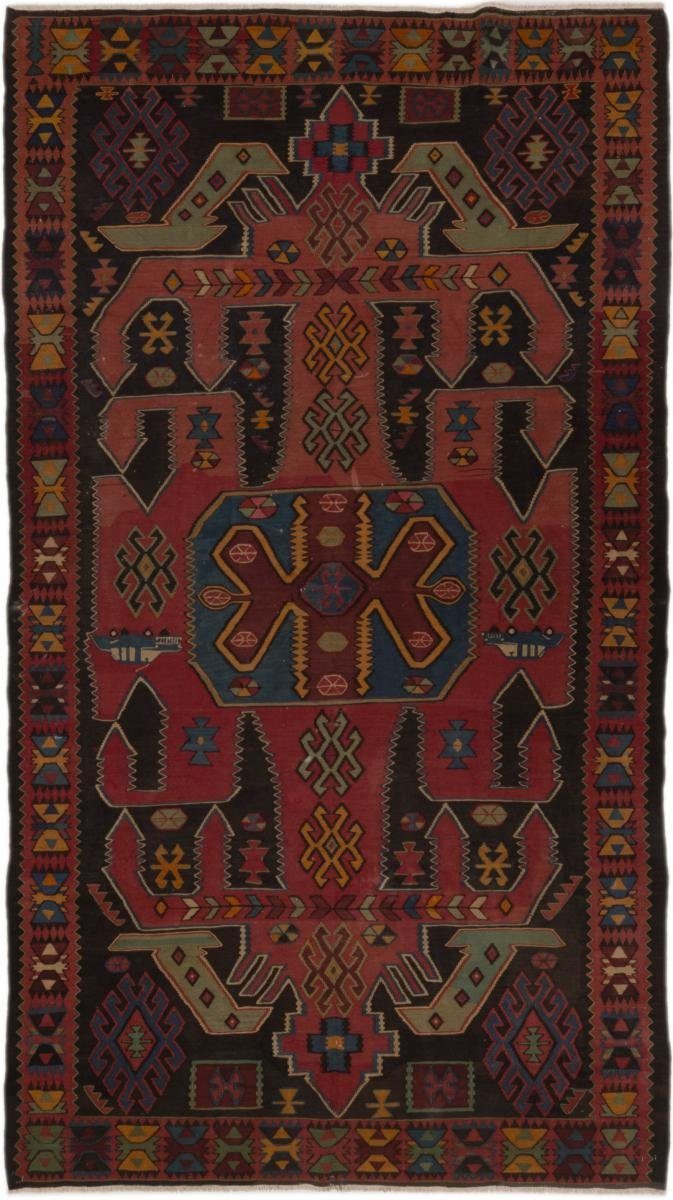 mm 5 Gharabagh Orientteppich Orientteppich, 172x308 Höhe: Handgeknüpfter rechteckig, Nain Trading, Kelim