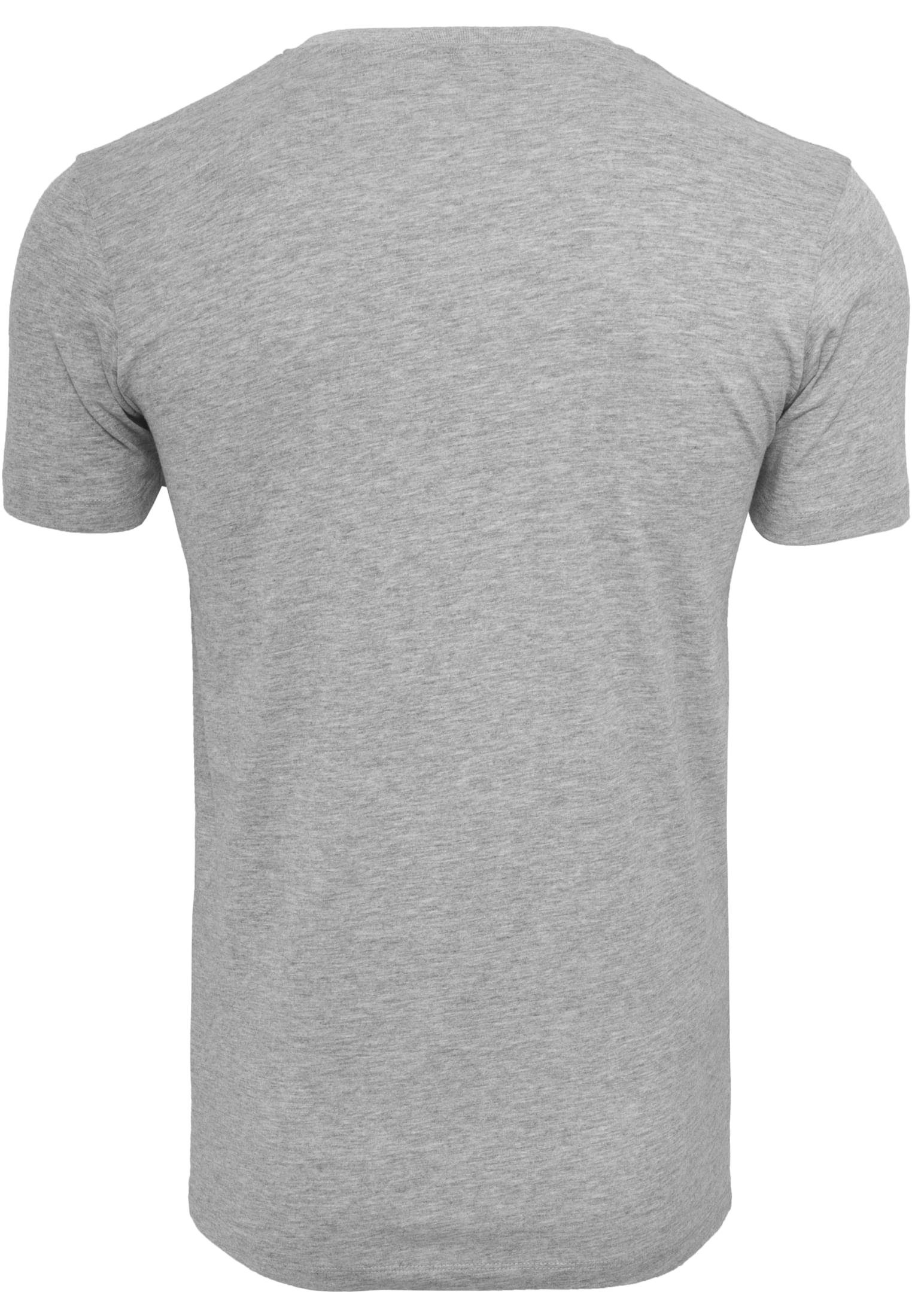 Kurzarmshirt MisterTee heathergrey (1-tlg) Tee Wonderful Herren