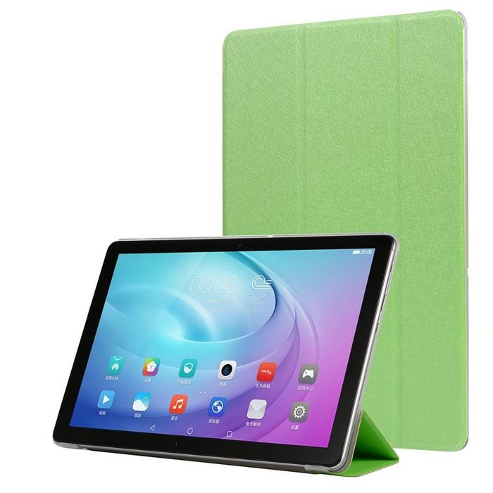 König Design Tablet-Hülle Samsung Galaxy Tab A7 Schutzhülle für Samsung Galaxy Tab A7 Tablethülle Schutztasche Cover Standfunktion Grün