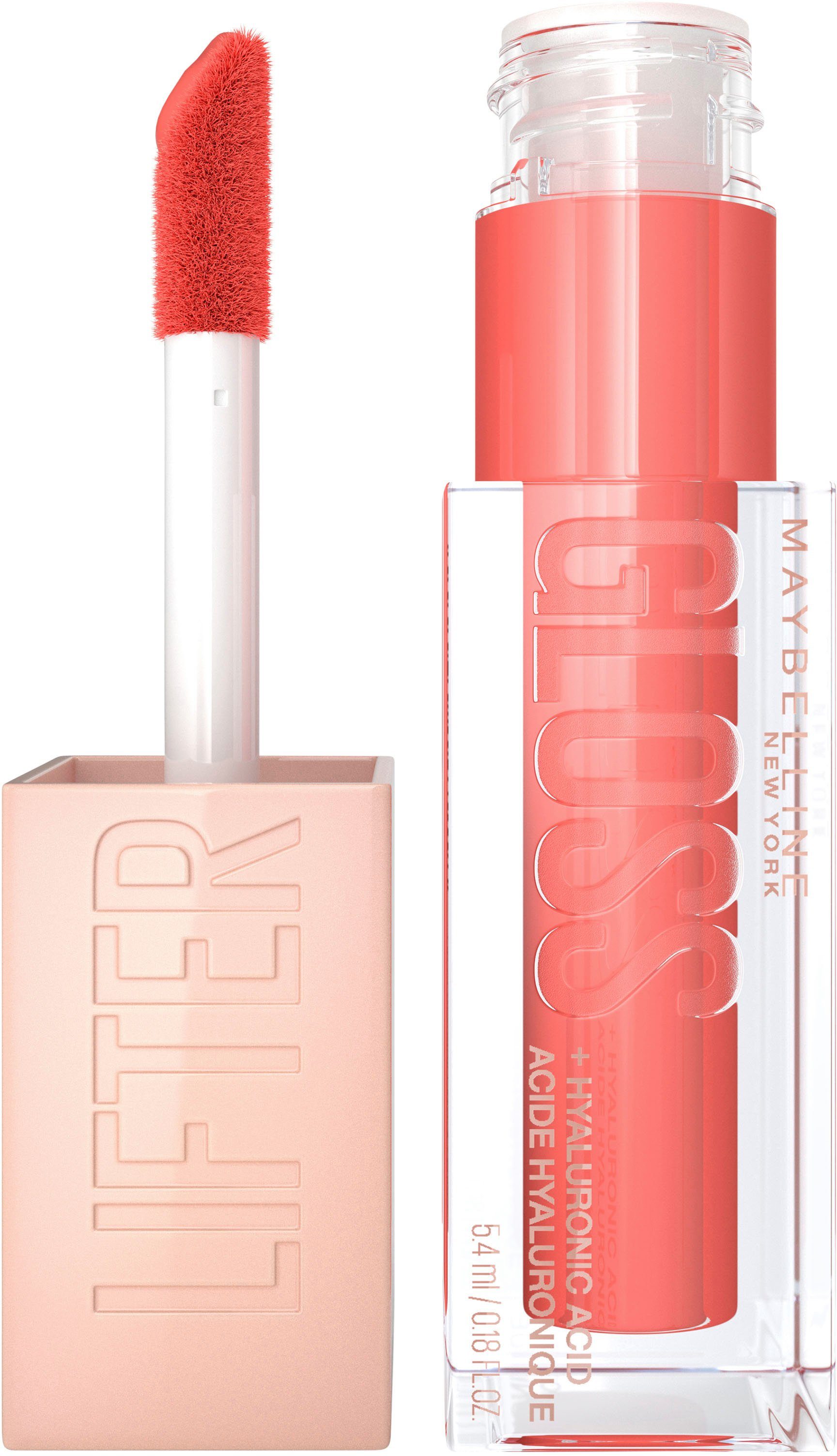 MAYBELLINE NEW YORK Lipgloss Maybelline New York Lifter Gloss, mit natürlichen Inhaltstoffen
