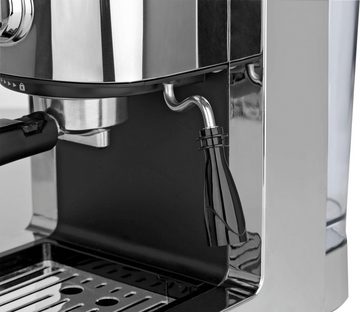 BEEM Siebträgermaschine Espresso-Perfect, Permanentfilter, inkl. Kaffeekapsel Einsatz