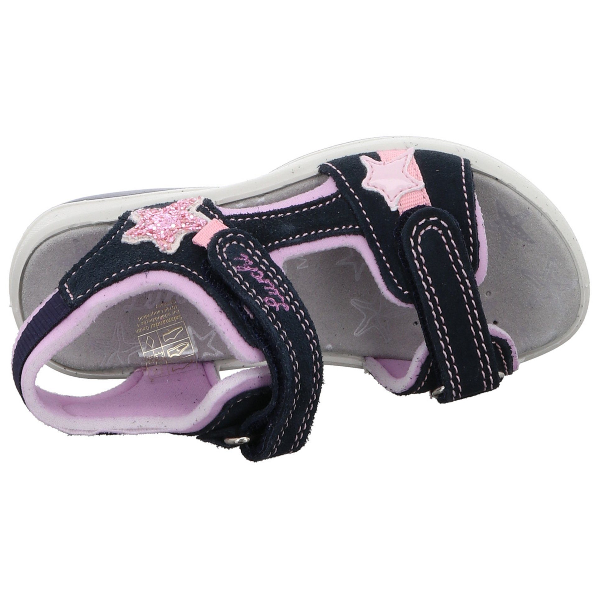 ROSE Lederkombination Mädchen NAVY Schuhe Sandale Sandale Fia Lurchi Sandalen Kinderschuhe