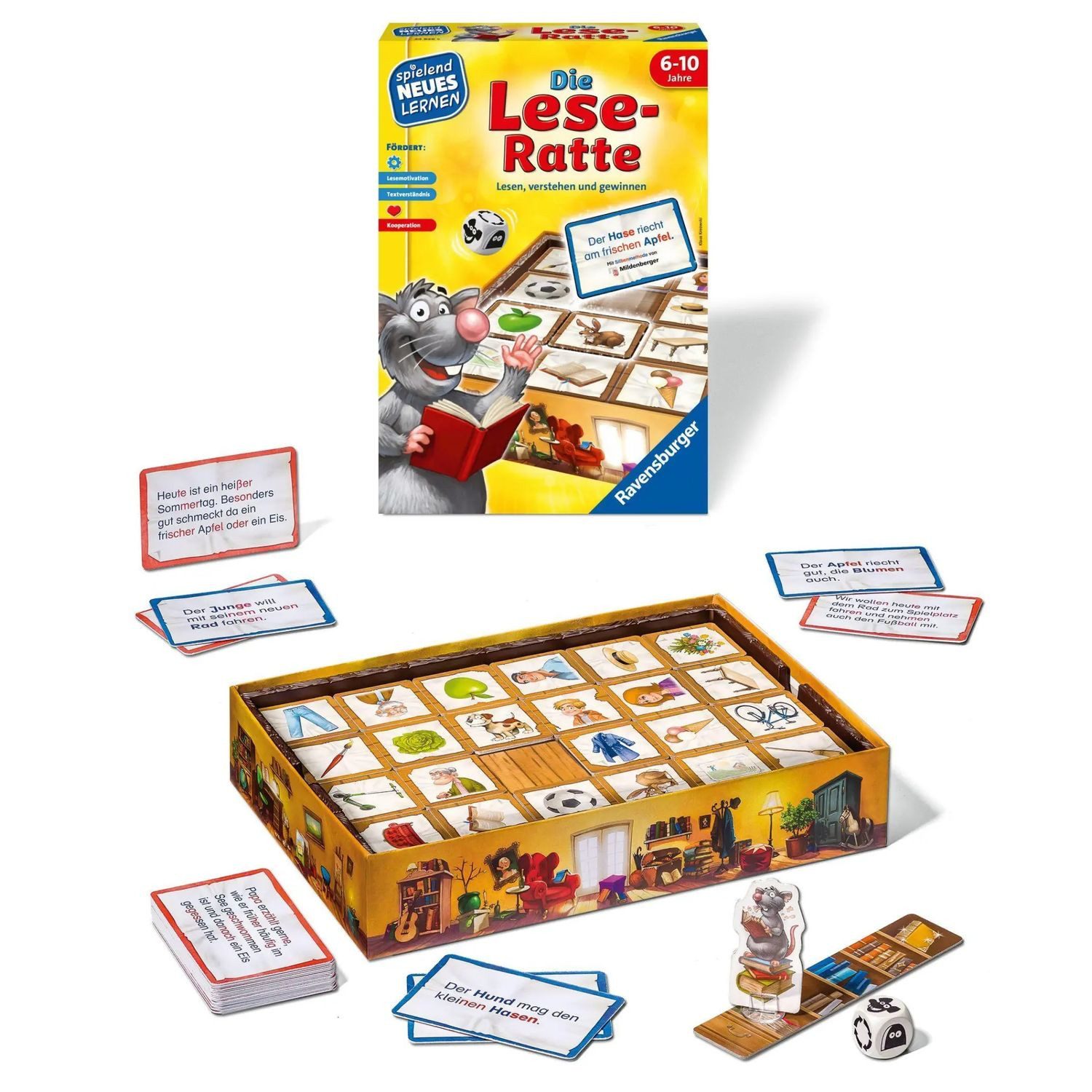 Ravensburger Spiel Die Lese-Ratte