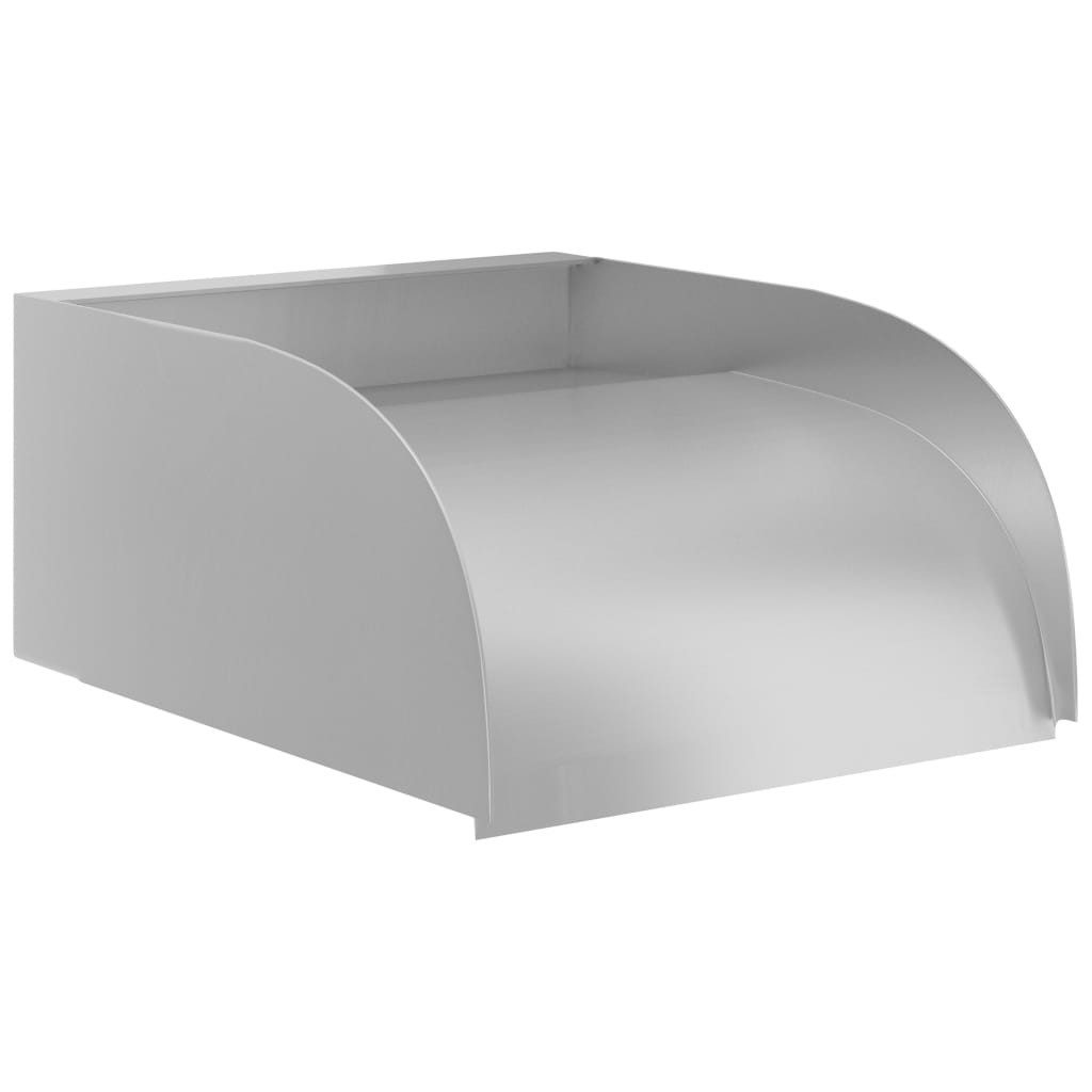 vidaXL Wasserfall Wasserfall 30x34x14 cm Edelstahl 304