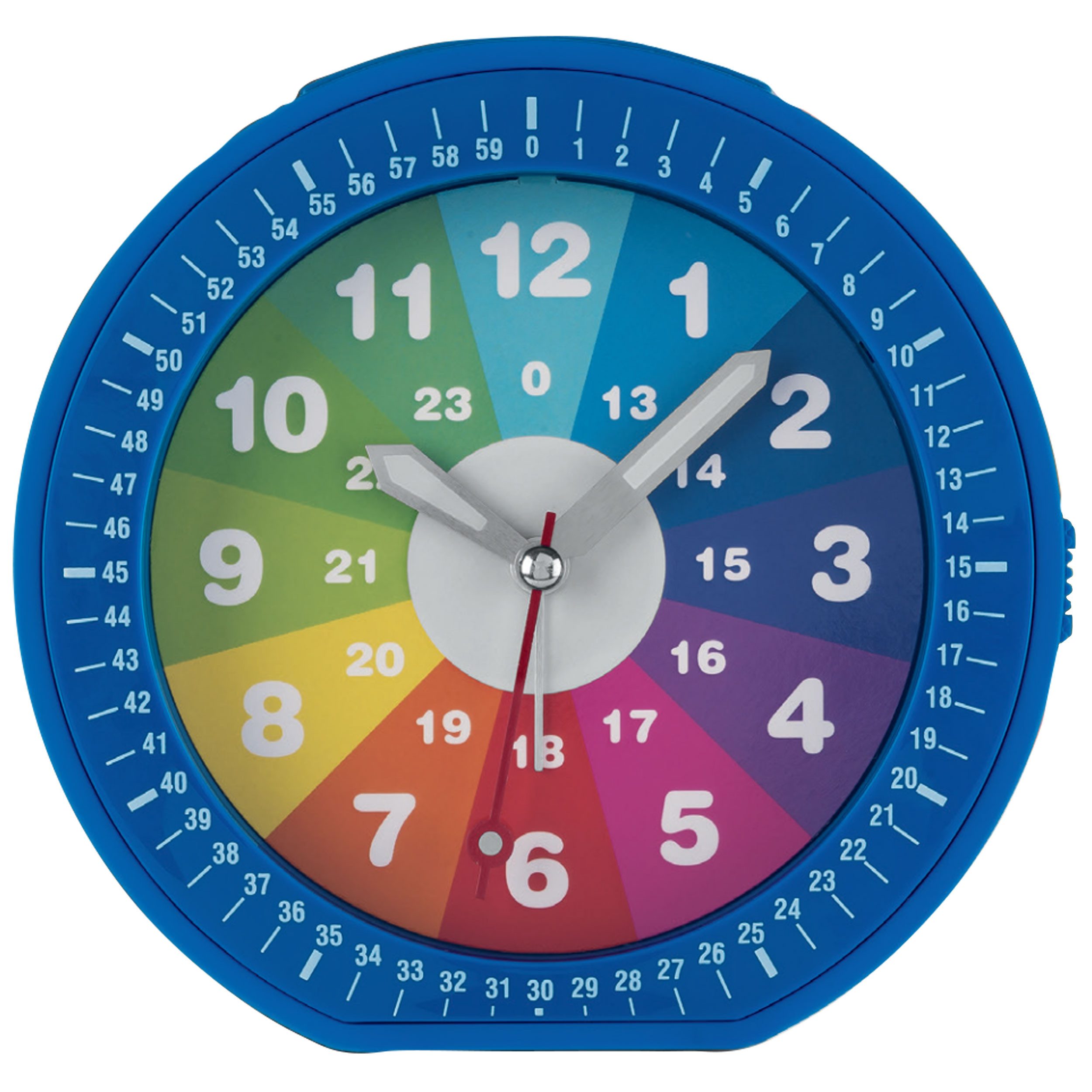 Miraval Quarzwecker Miraval Kinderwecker blau mit Licht & Snooze Mit Lichtf günstig online kaufen