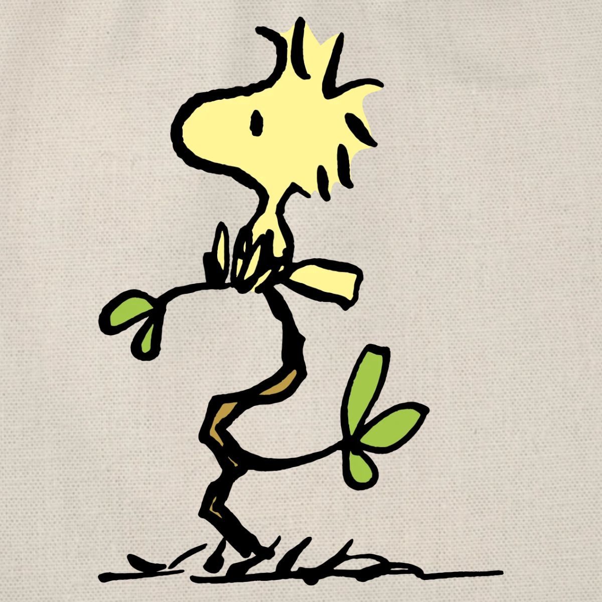 Spreadshirt Turnbeutel Peanuts Woodstock Turnbeutel (1-tlg)