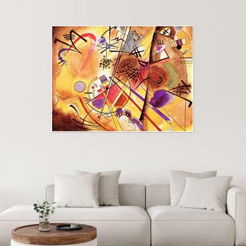 Posterlounge Poster Wassily Kandinsky, Kleiner Traum in Rot, Malerei