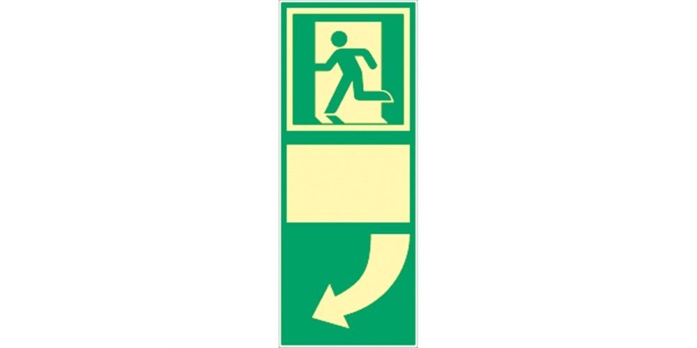 Thumbnail - König Werbeanlagen Hinweisschild Türgriffhinterlegung linksweisend, Symbolschild, ISO 7010