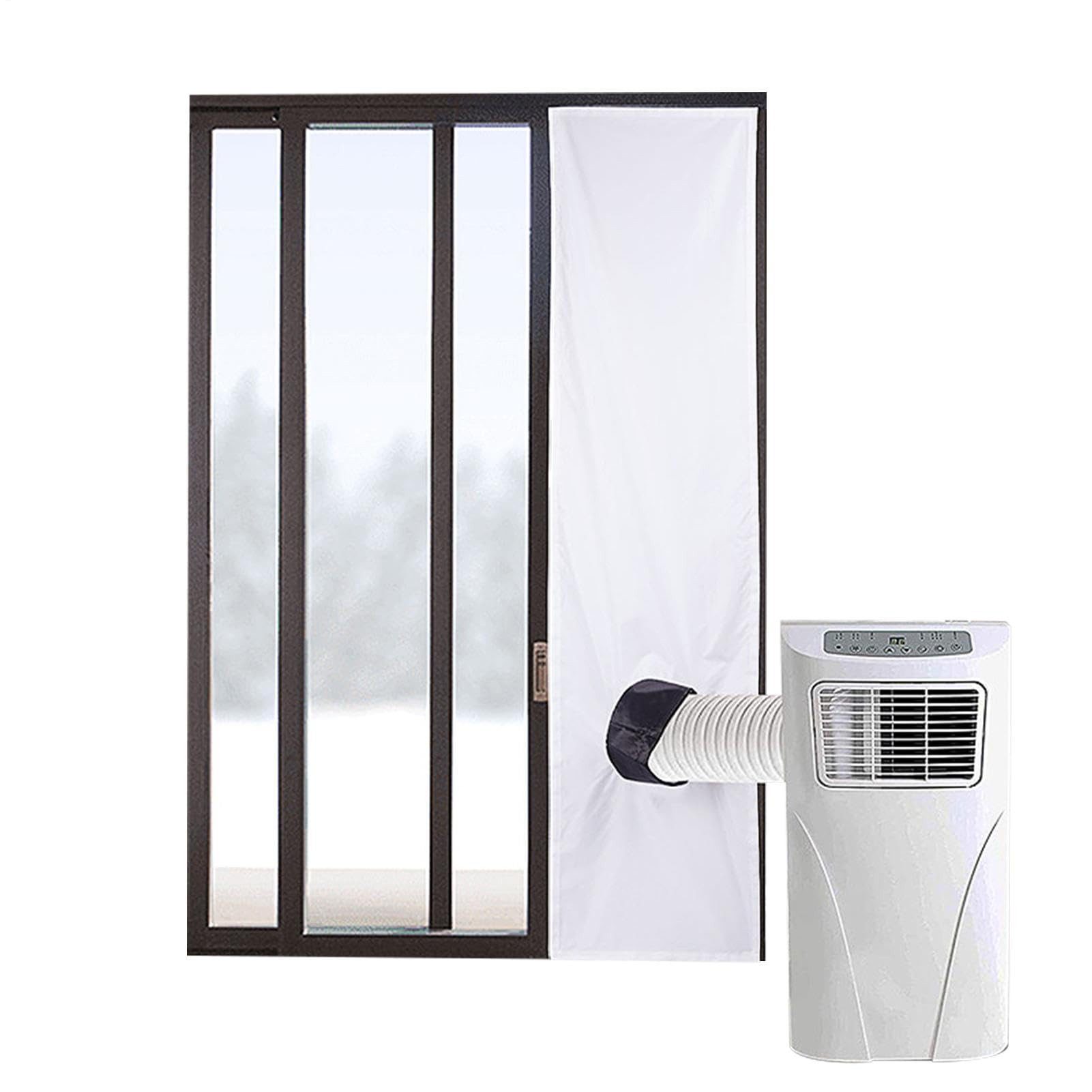 Diwzbyn Fenster-Set Erweiterung Fensterkit / Fenster Abdichtung Klimagerät, Wasserdichtes Abdichtungstuch für Klimaanlagen – Windschutz