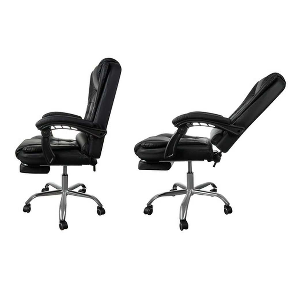 MALATEC Bürostuhl Bürodrehstuhl Arbeitsstuhl (Spar-Set, 1 St), verstellbare Sitzhöhe, mit Fußstütze