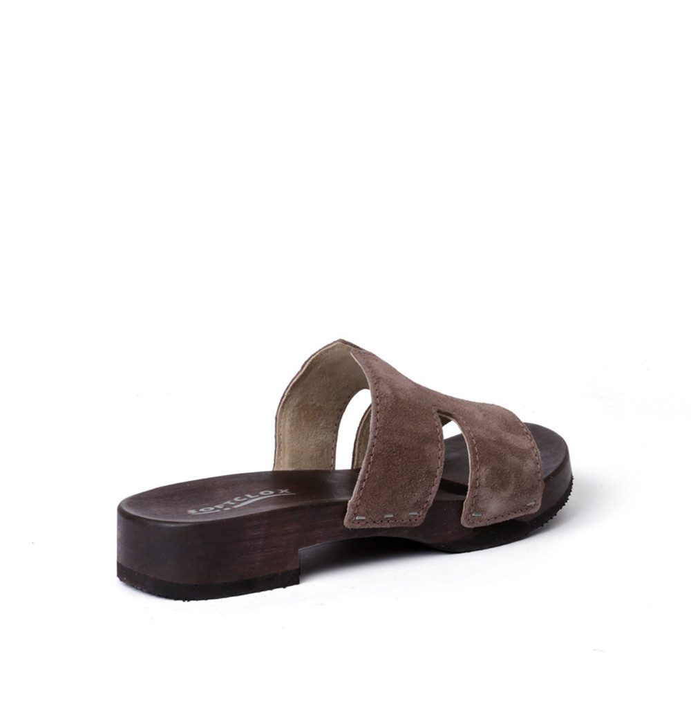 Softclox BLIDA Kaschmir mocca (dunkel) Pantolette