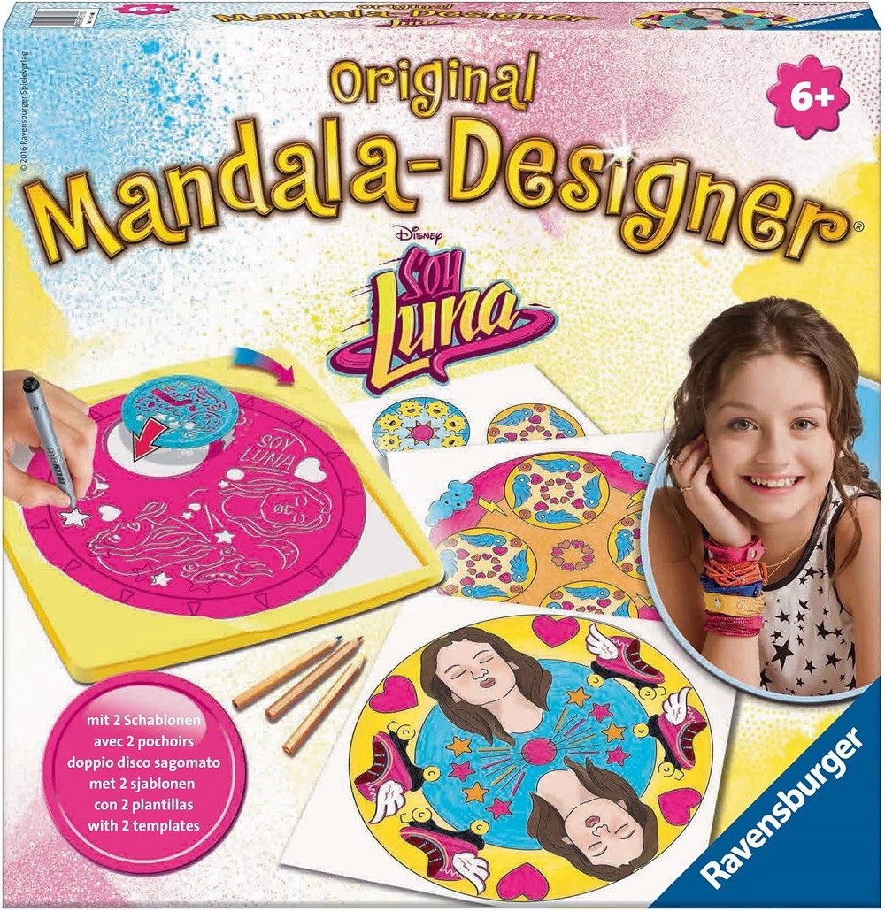 Ravensburger Mandala Designer, Mandalas, Spielzeug, Kunst, Handwerk, Kinder-Bastelsets, Zeichen und Malen, ideal als Geschenk