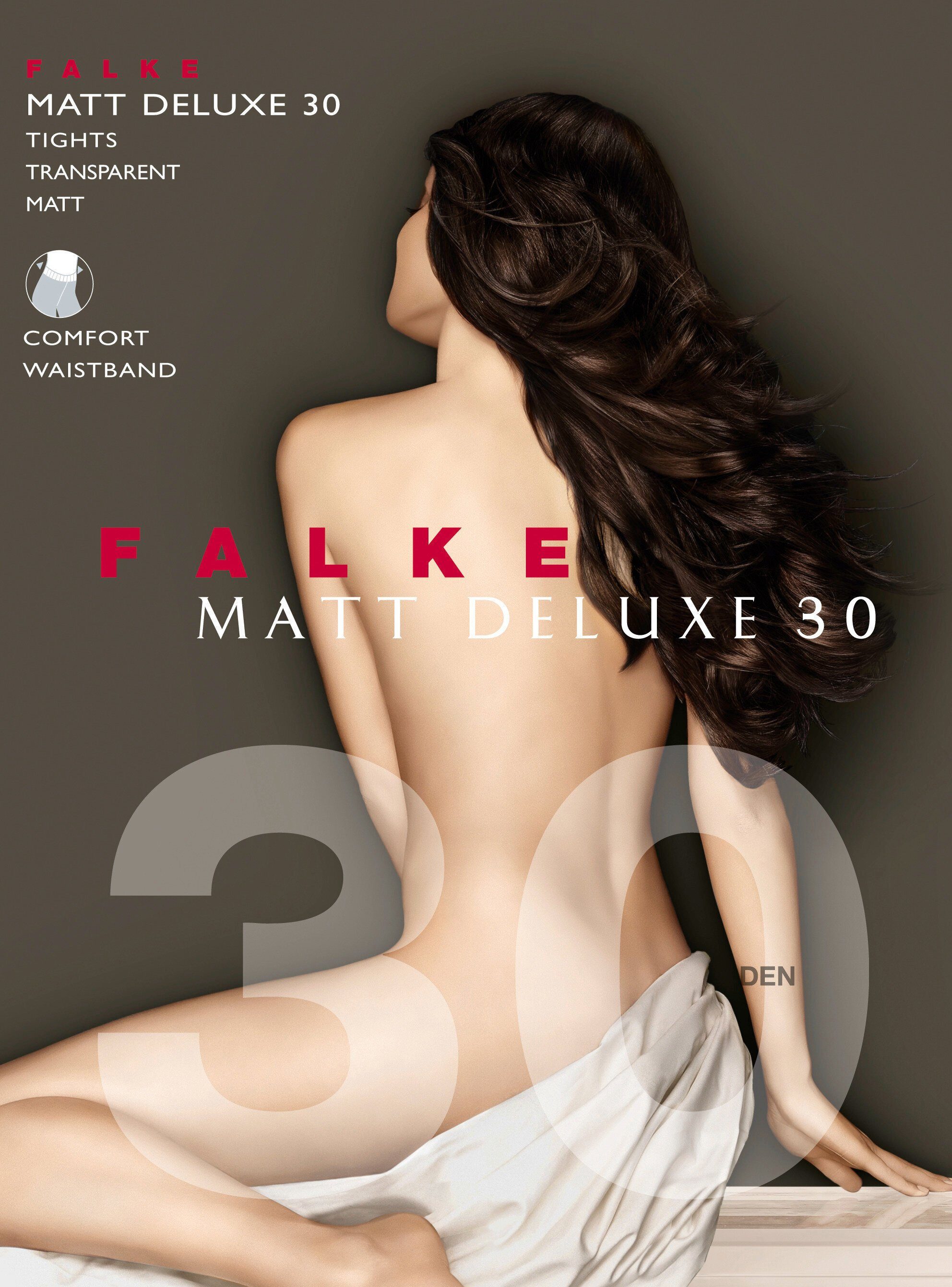 cocoon 30 FALKE (1 DEN transparent Matt Feinstrumpfhose matt Deluxe & St) (4059)