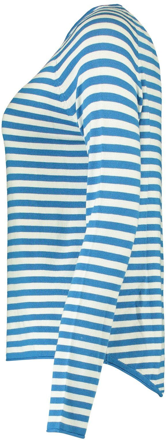 blue LS ocean Stripe SK stripe (1-tlg) Strickpullover Ma44rin V HaILY’S