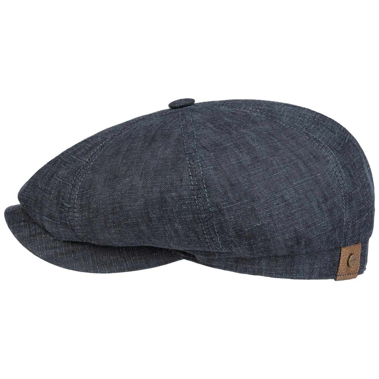 Stetson Flat Cap (1-St) Balloncap mit Schirm, Made in the EU günstig online kaufen