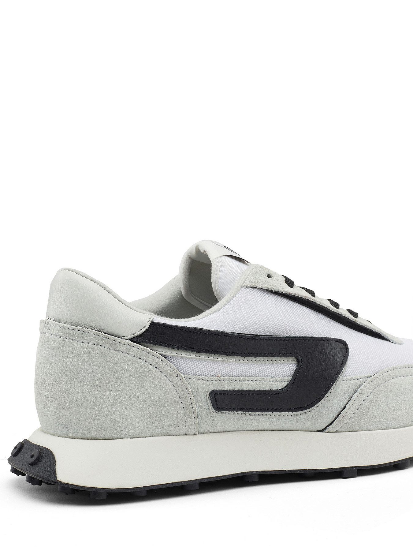 Diesel Low Top Sneaker aus Netzstoff/ Leder - S-RACER LC H8961 Sneaker
