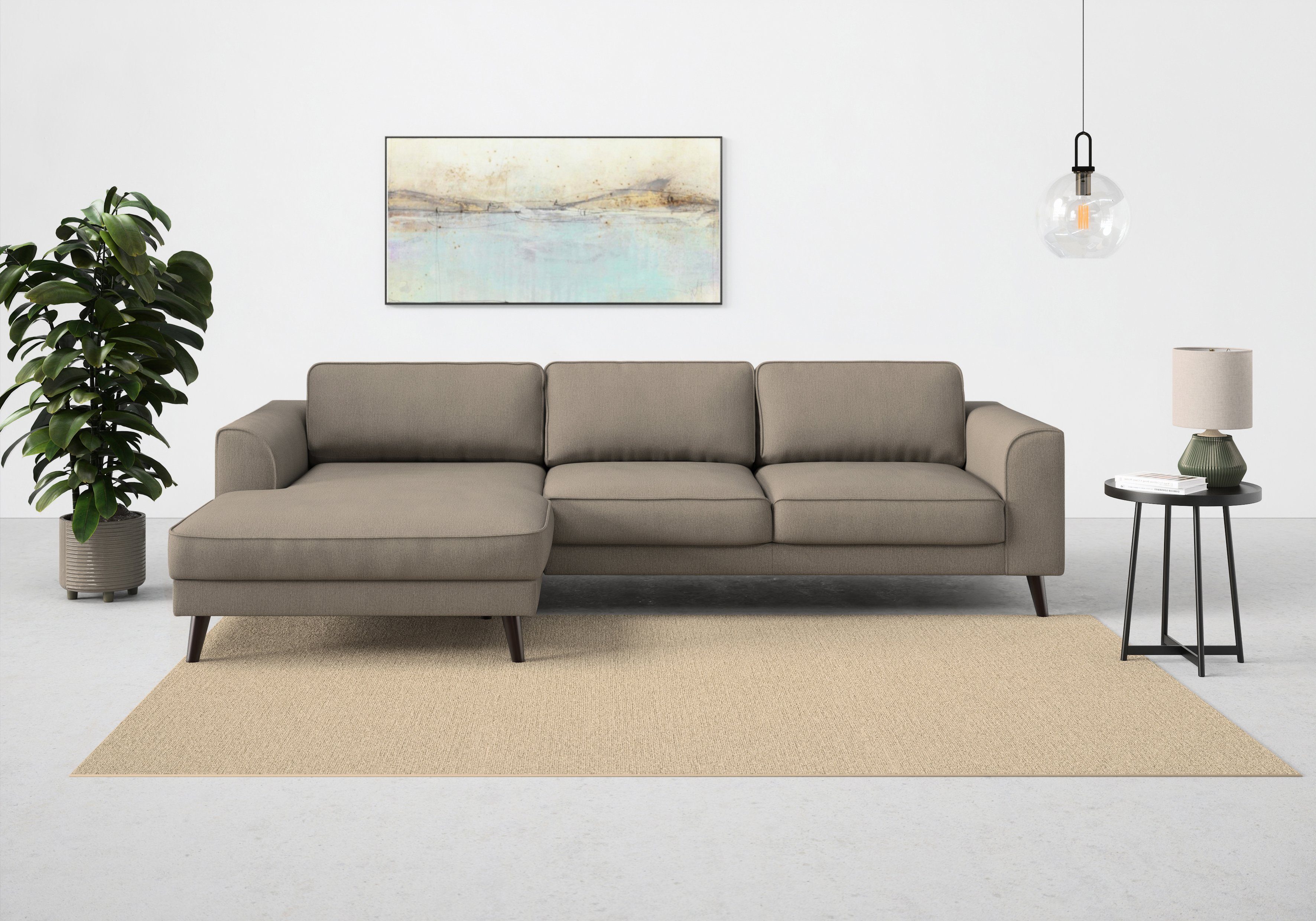 TRENDMANUFAKTUR Ecksofa Lumber Jack, elegantes Designsofa, günstig online kaufen