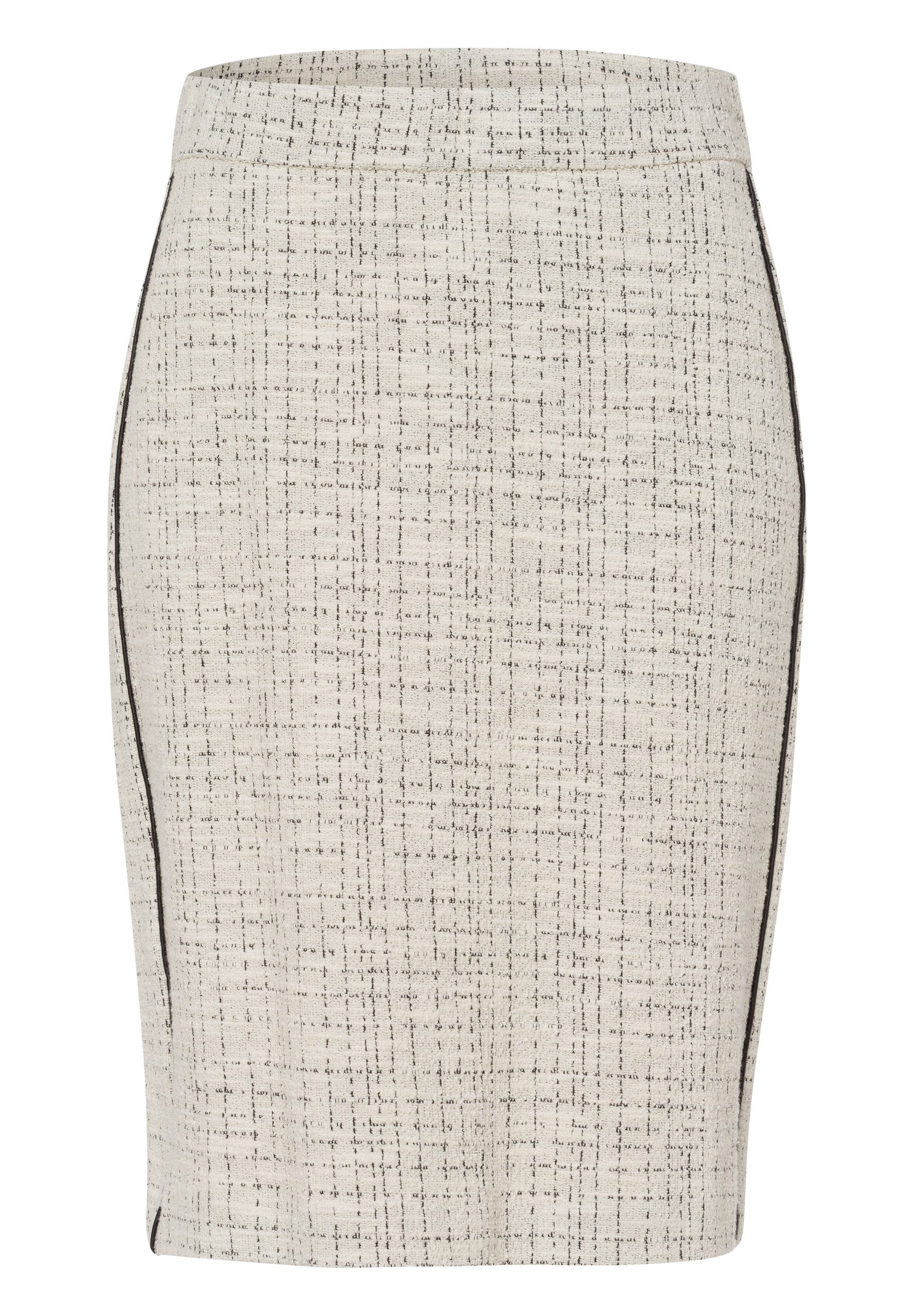 FRANK WALDER Bleistiftrock mit Kontrastpiping günstig online kaufen