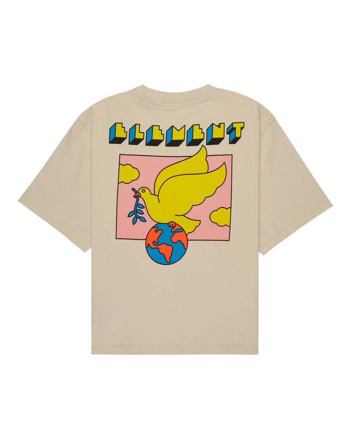 Element T-Shirt World Peace