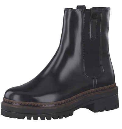 Tamaris 1-25412-29 039 Black Shiny Stiefelette