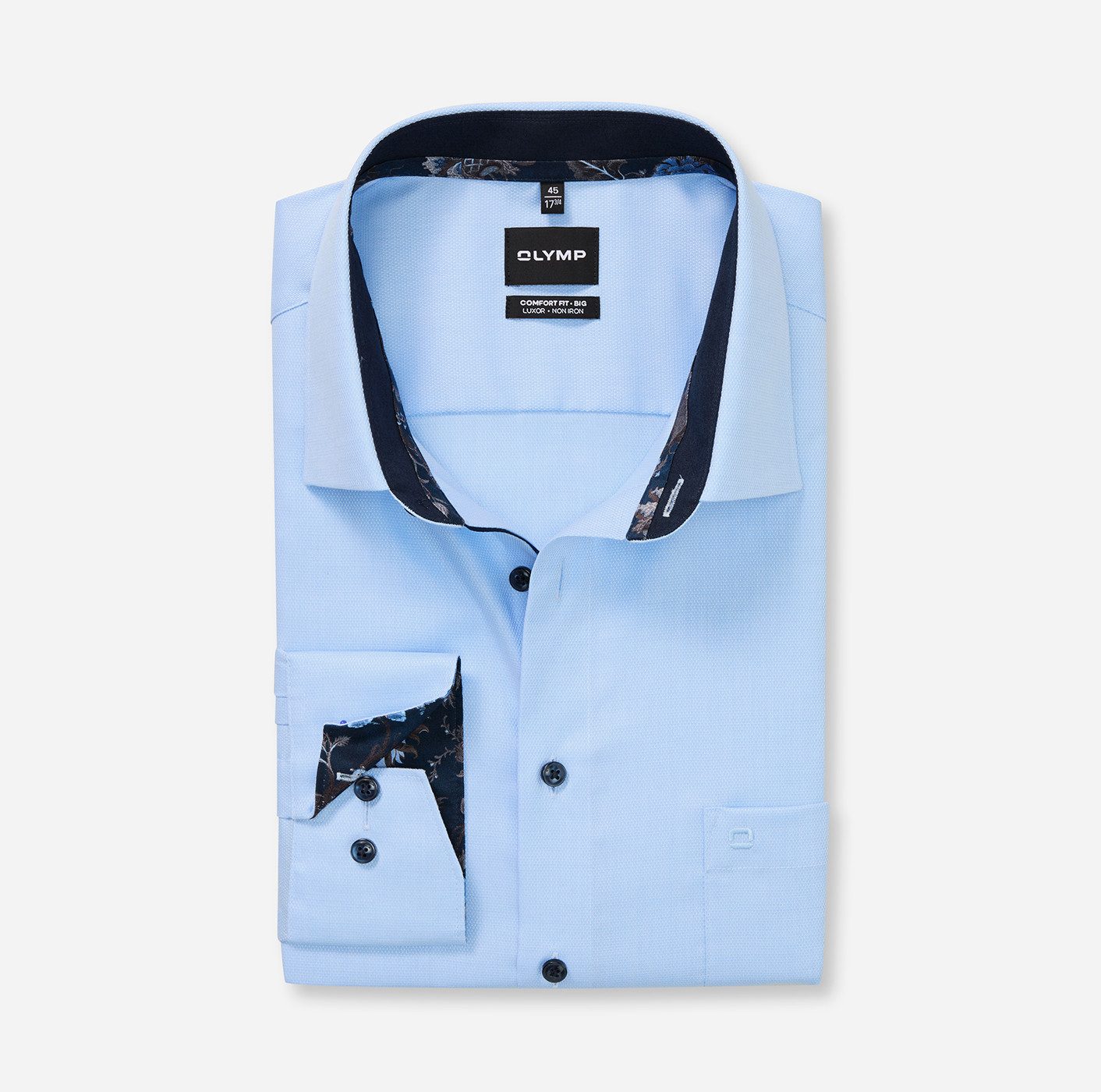 OLYMP Langarmhemd Big & Tall Neue COMFORT FIT BIG Kollektion, Businesshemd
