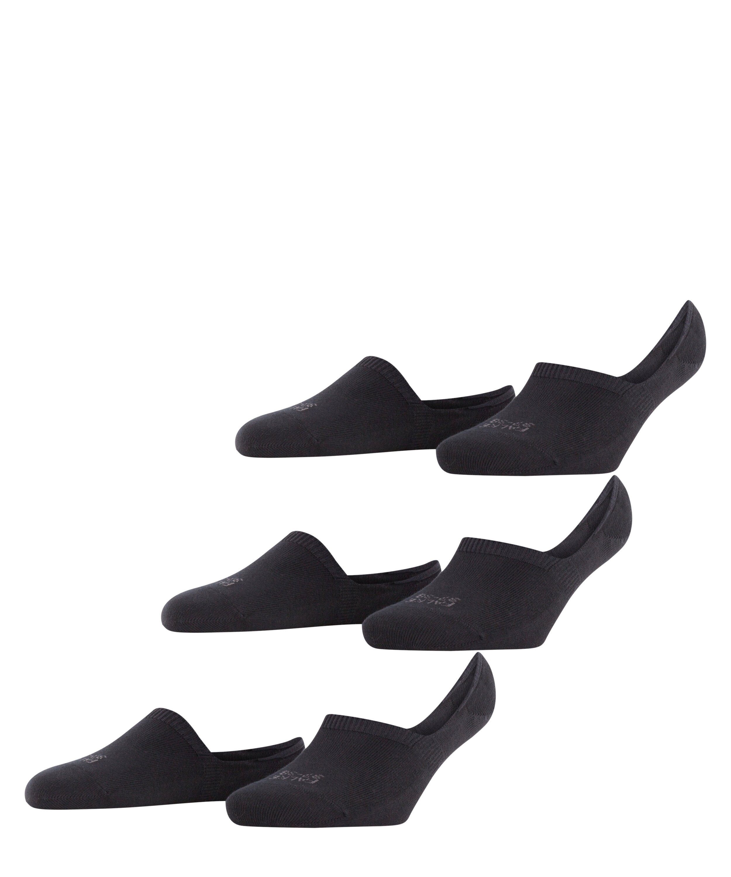 FALKE Füßlinge Step 3-Pack mit black Anti-Slip-System (3009)