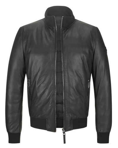 Milestone Lederjacke MSLance Blouson Jacke vereint 2 Jacken in einer