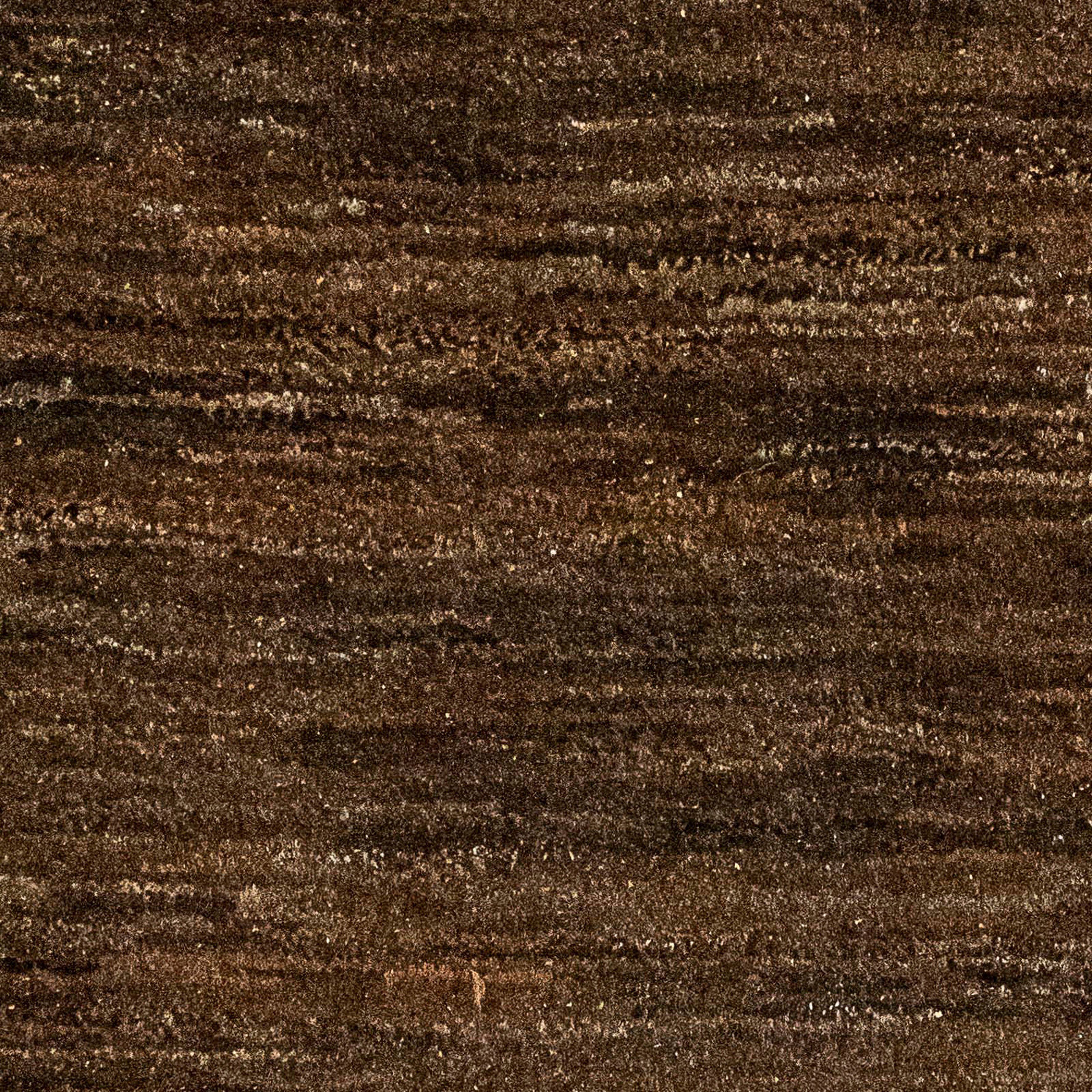 - Gabbeh rechteckig, Wollteppich - dunkelbraun, Wohnzimmer, mit Handgeknüpft, x - Höhe: Einzelstück 62 18 mm, cm 96 morgenland, Zertifikat Indus