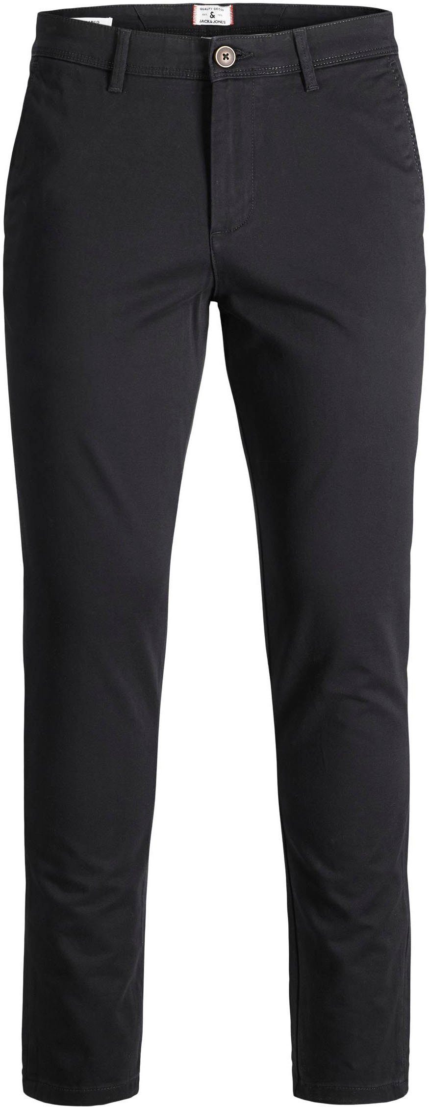 Jack MARCO & Jones black BOWIE PlusSize Chinohose (Packung)