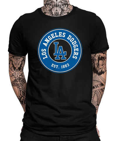 Quattro Formatee Kurzarmshirt »Los Angeles Dodgers Herren T-Shirt« (1-tlg)