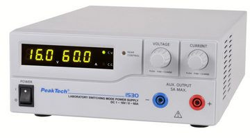 PeakTech PeakTech 1530: DC Schaltnetzgerät ~ 1 - 16V / 0 - 60A Labor-Netzteil