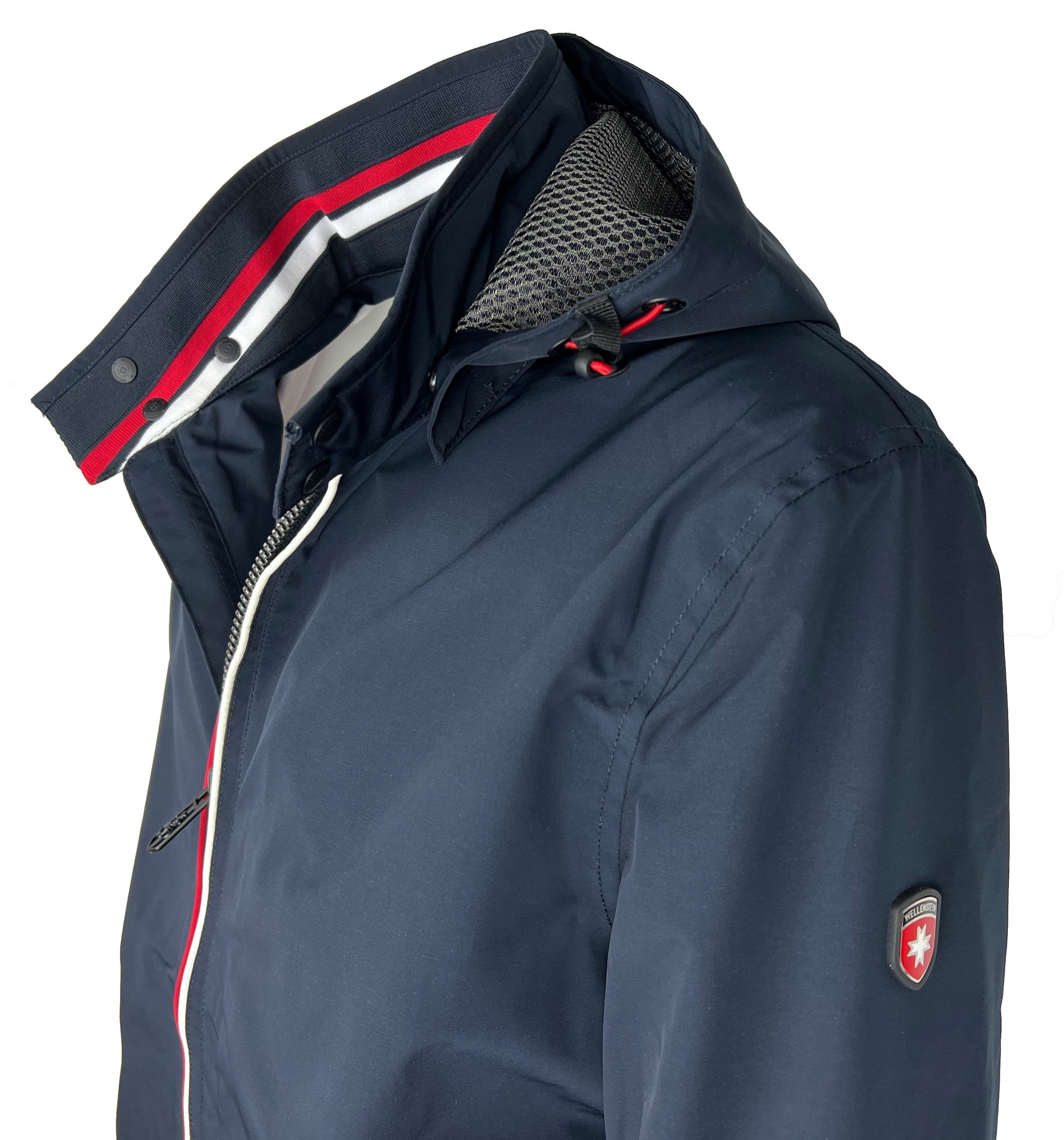 Wellensteyn Outdoorjacke WELLENSTEYN College Herren Darknavy Red (1-St) günstig online kaufen