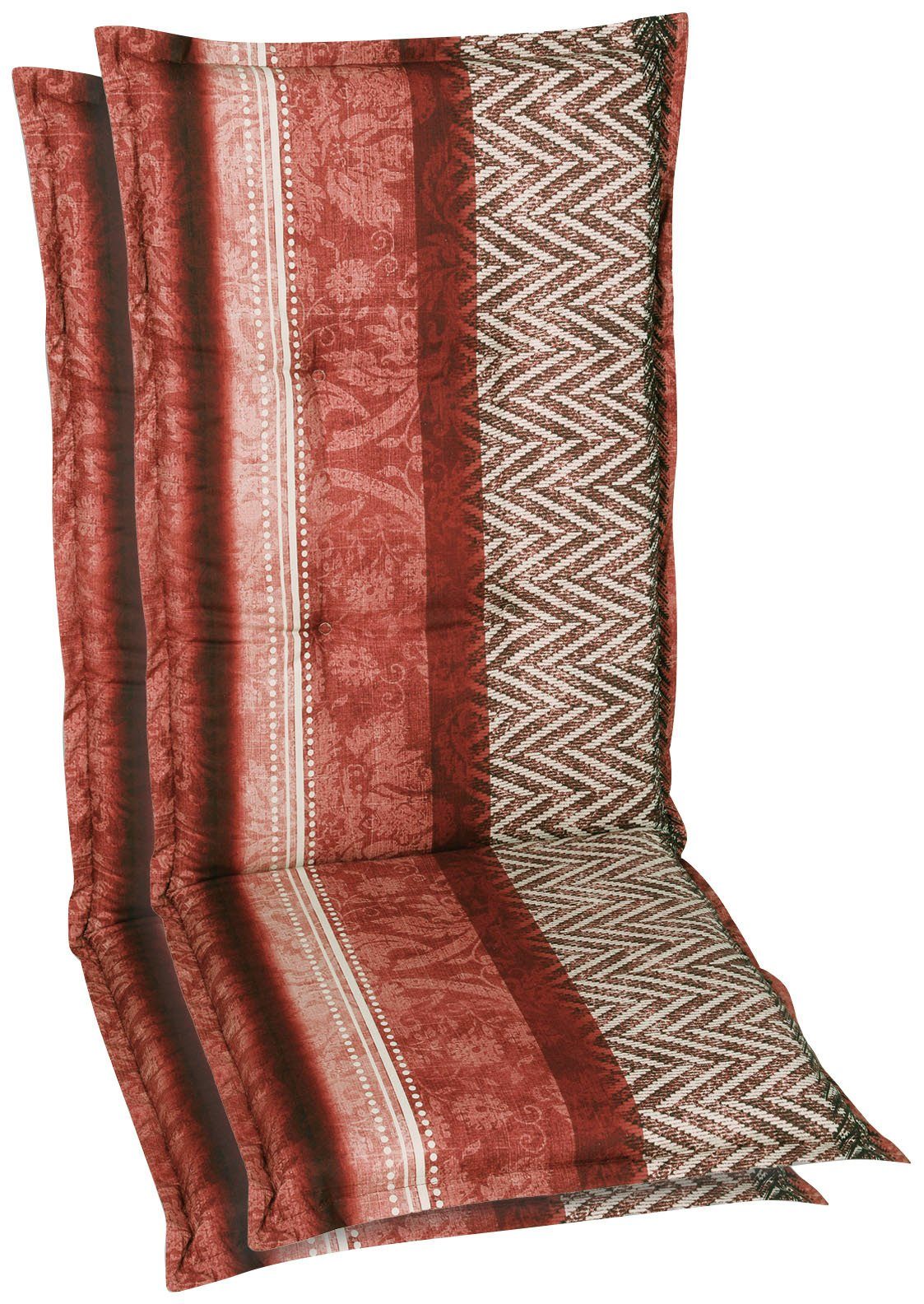 GO-DE Sesselauflage, (Set, 2 St), hoch