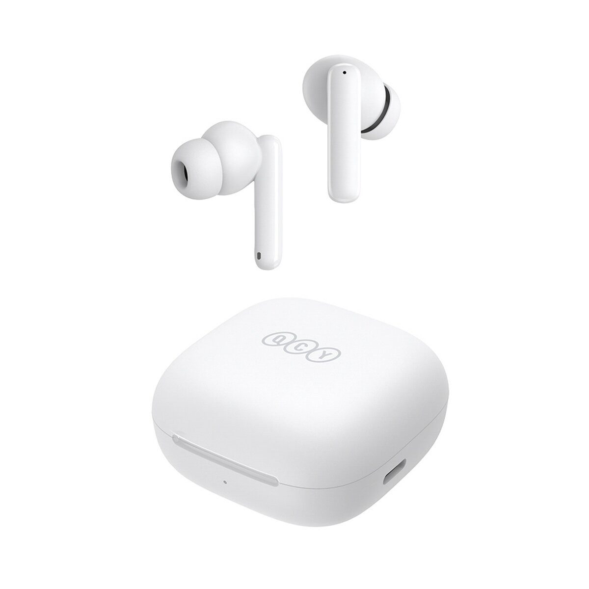QCY QCY T13 ANC Bluetooth In-Ear Kopfhörer Weiß Bluetooth-Kopfhörer