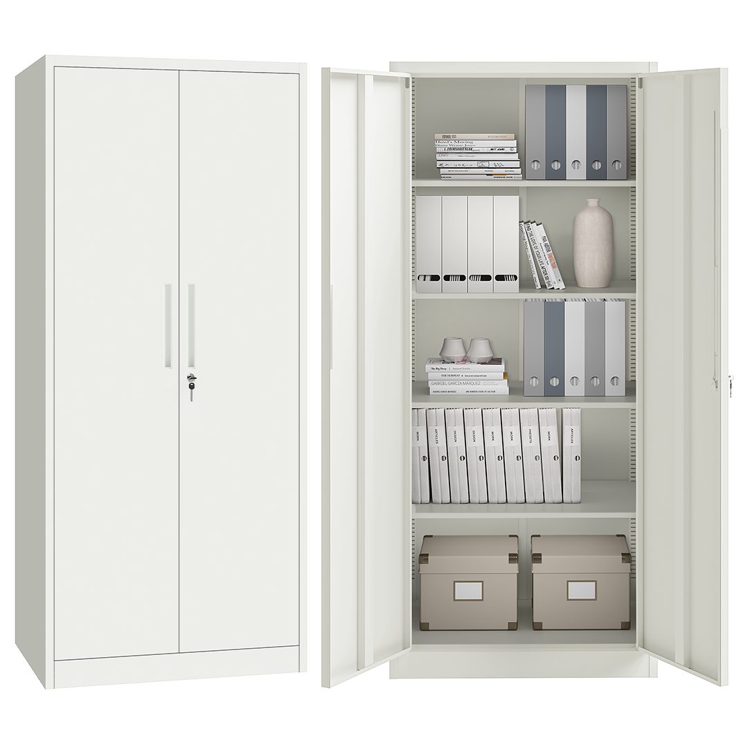 STEELSØN Aktenschrank Regulus aus Stahl, abschließbar (Weiß) Spindschrank m günstig online kaufen