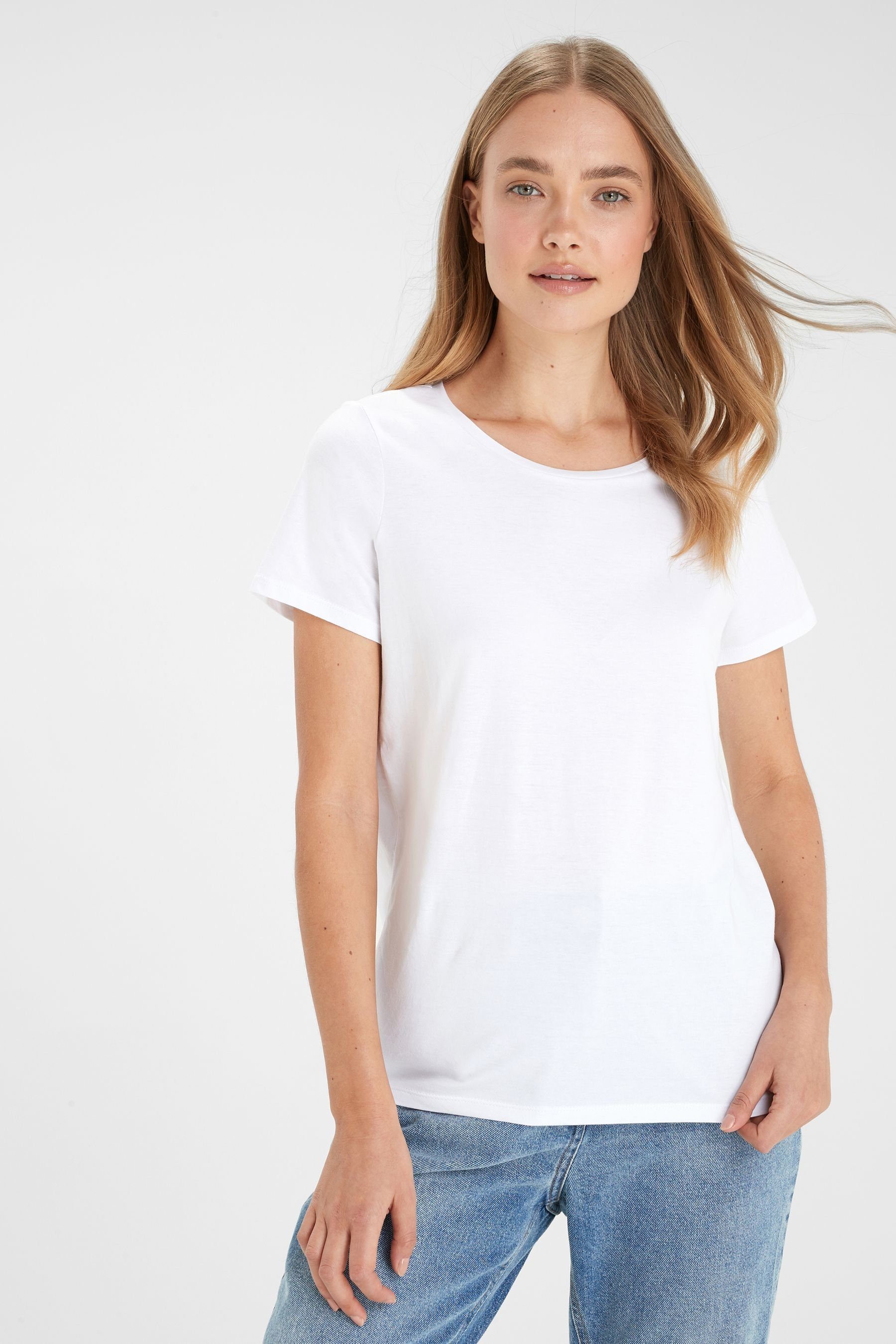 Next T-Shirt T-Shirt mit Rundhalsausschnitt (1-tlg) günstig online kaufen