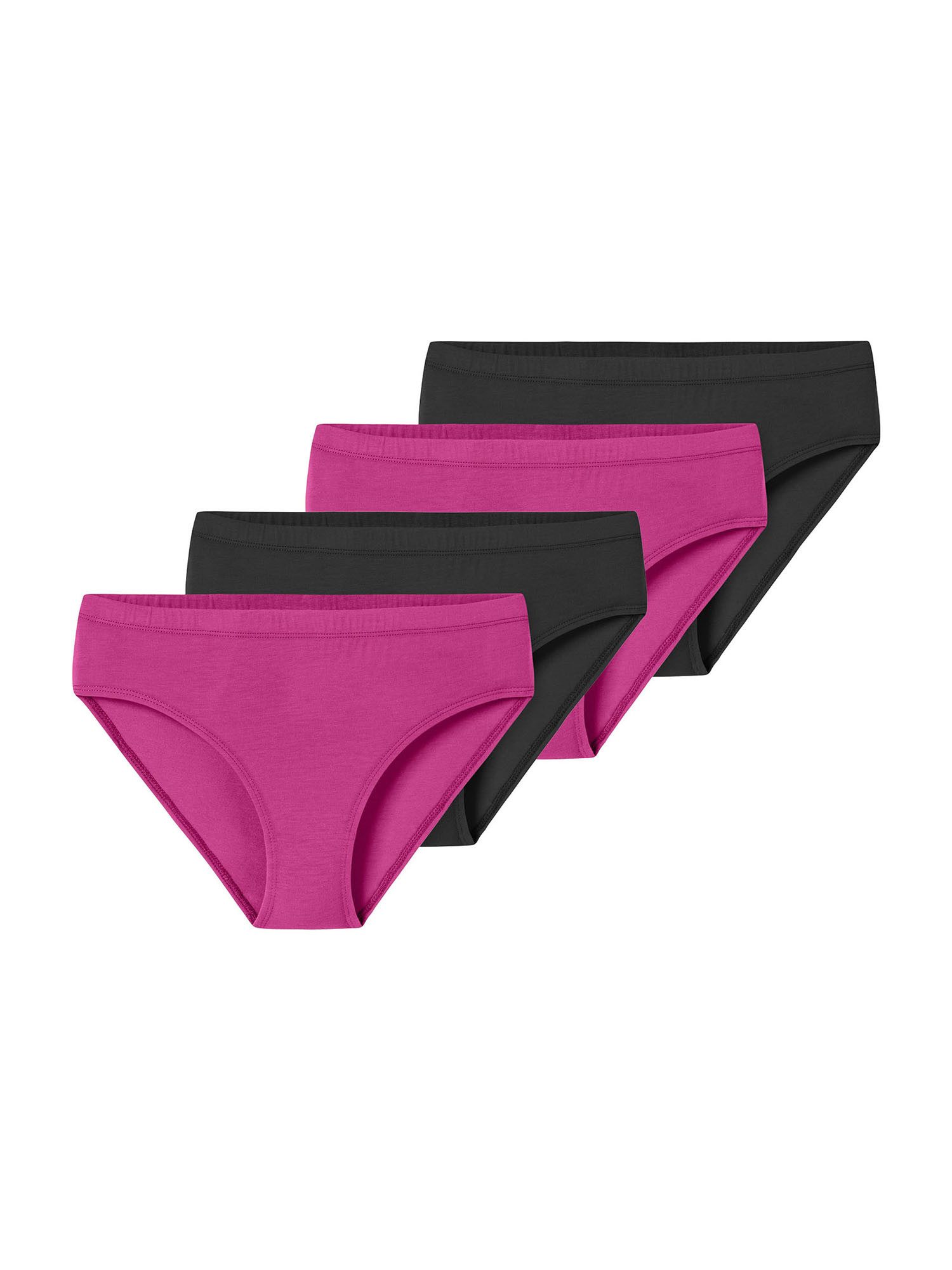 Schiesser Slip Fresh Vibe (4-St) Unterhose, Basic Slip, Slip