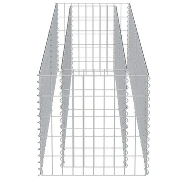 DOTMALL Hochbeet Gabionen-Hochbeet 180 x 50 x 50 cm aus verzinktem Stahl